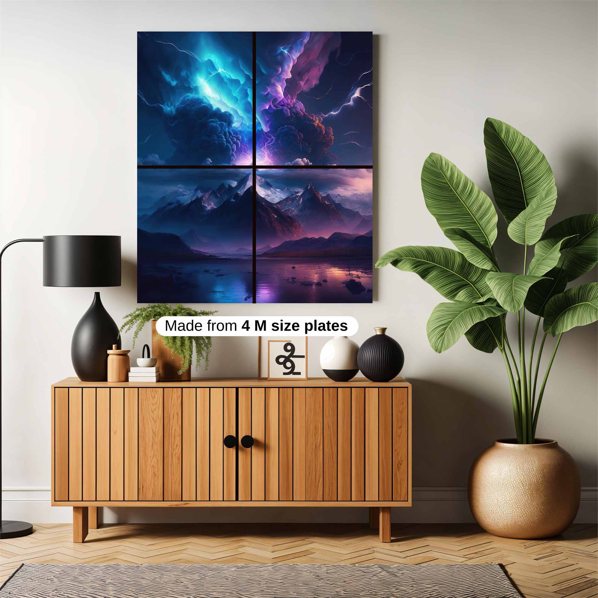 Treehouse Tranquility Safe Wall Magnetic / M