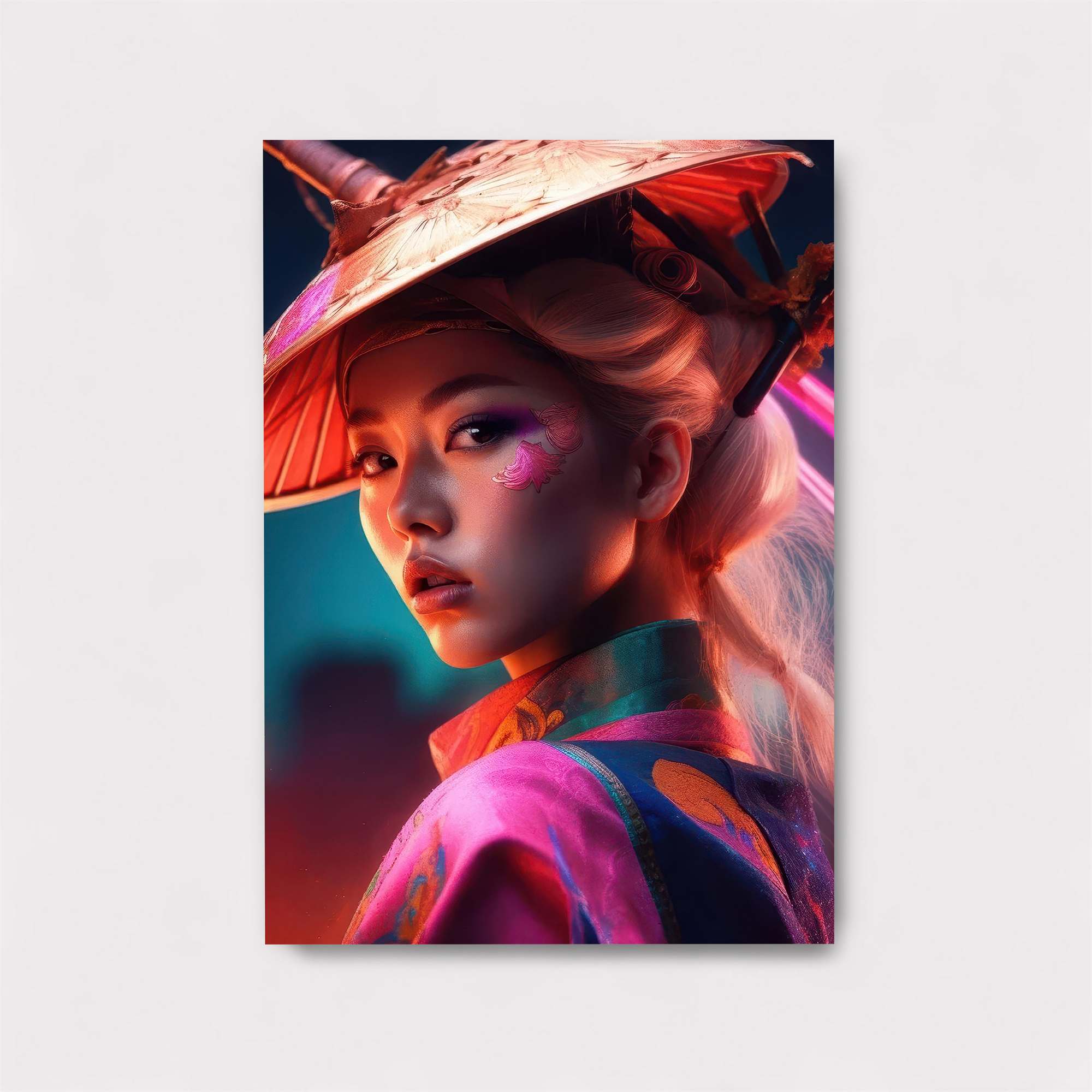 Floral Serenity Safe Wall Magnetic / M