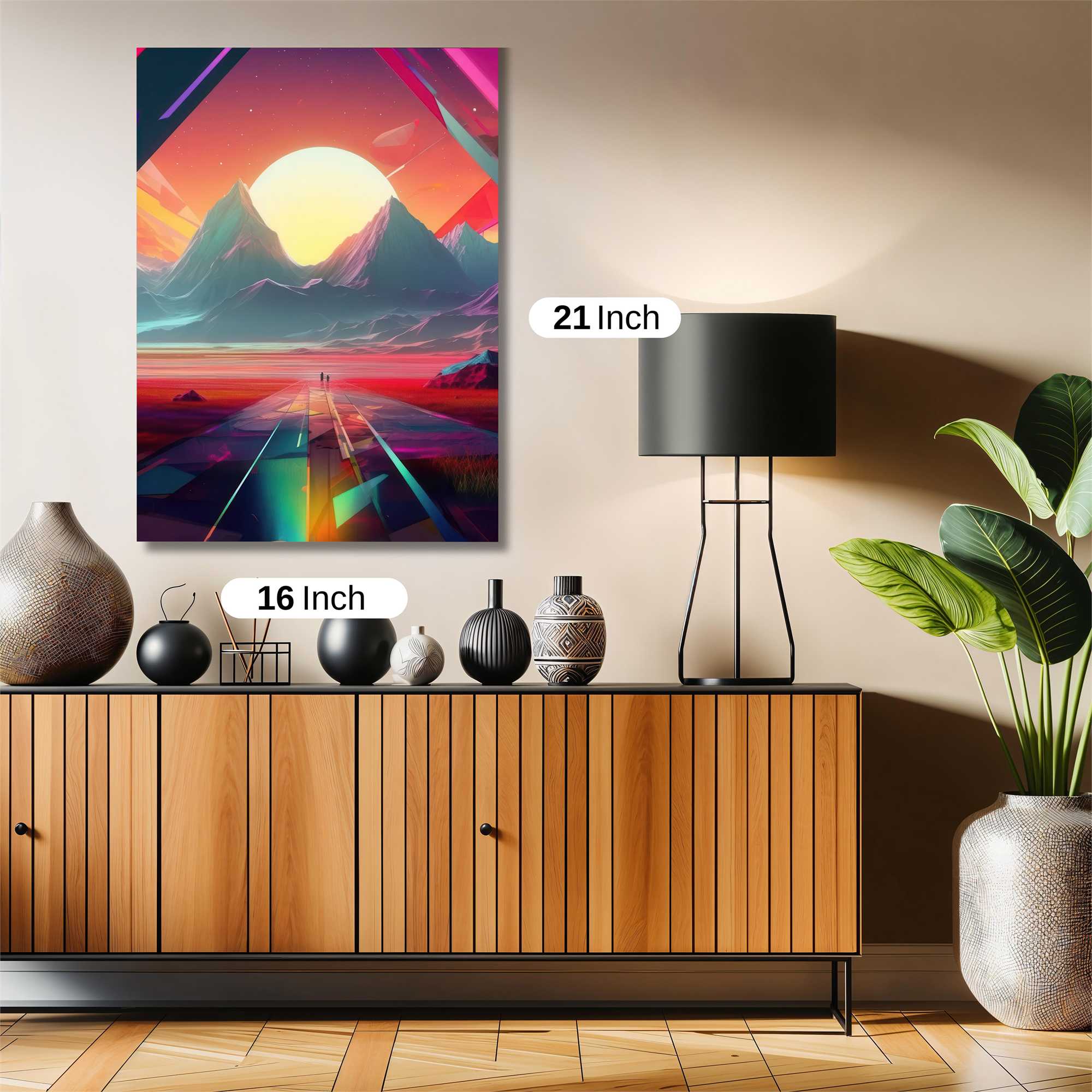 Greenery Haven Safe Wall Magnetic / M