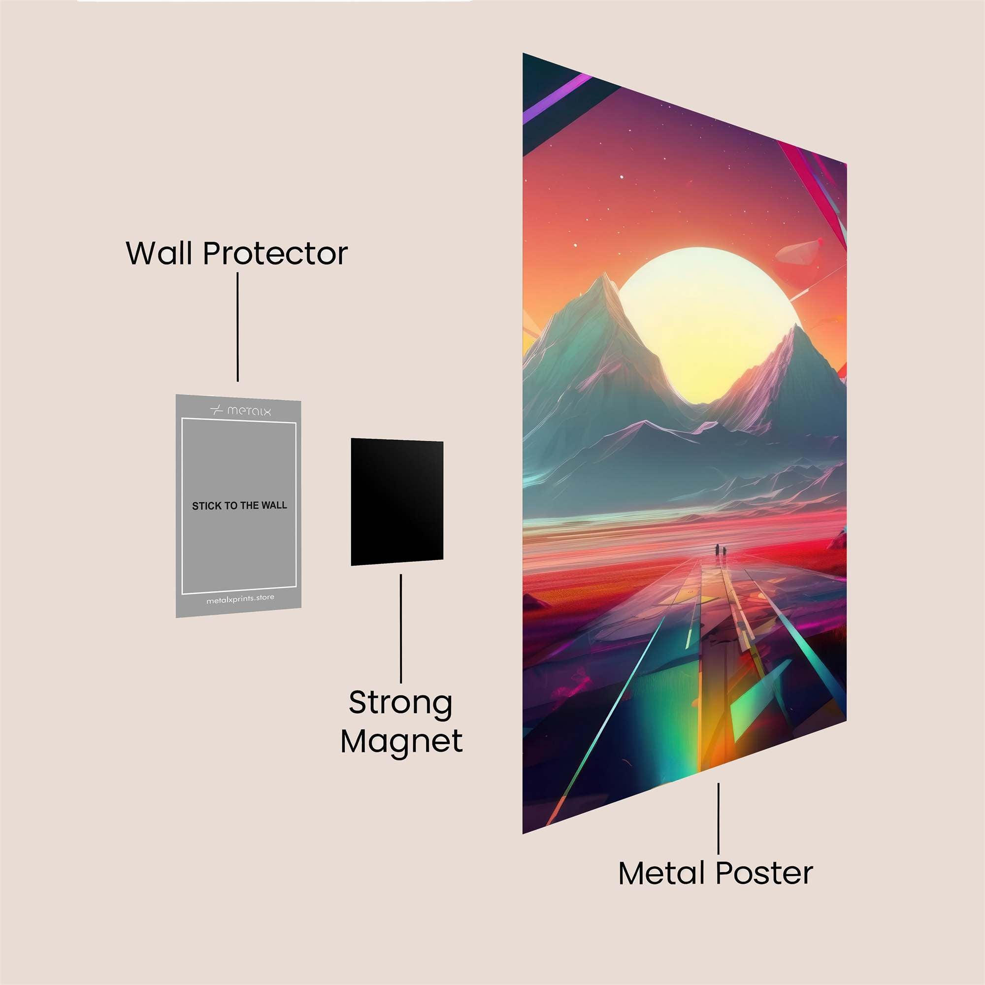 Greenery Haven Safe Wall Magnetic / M