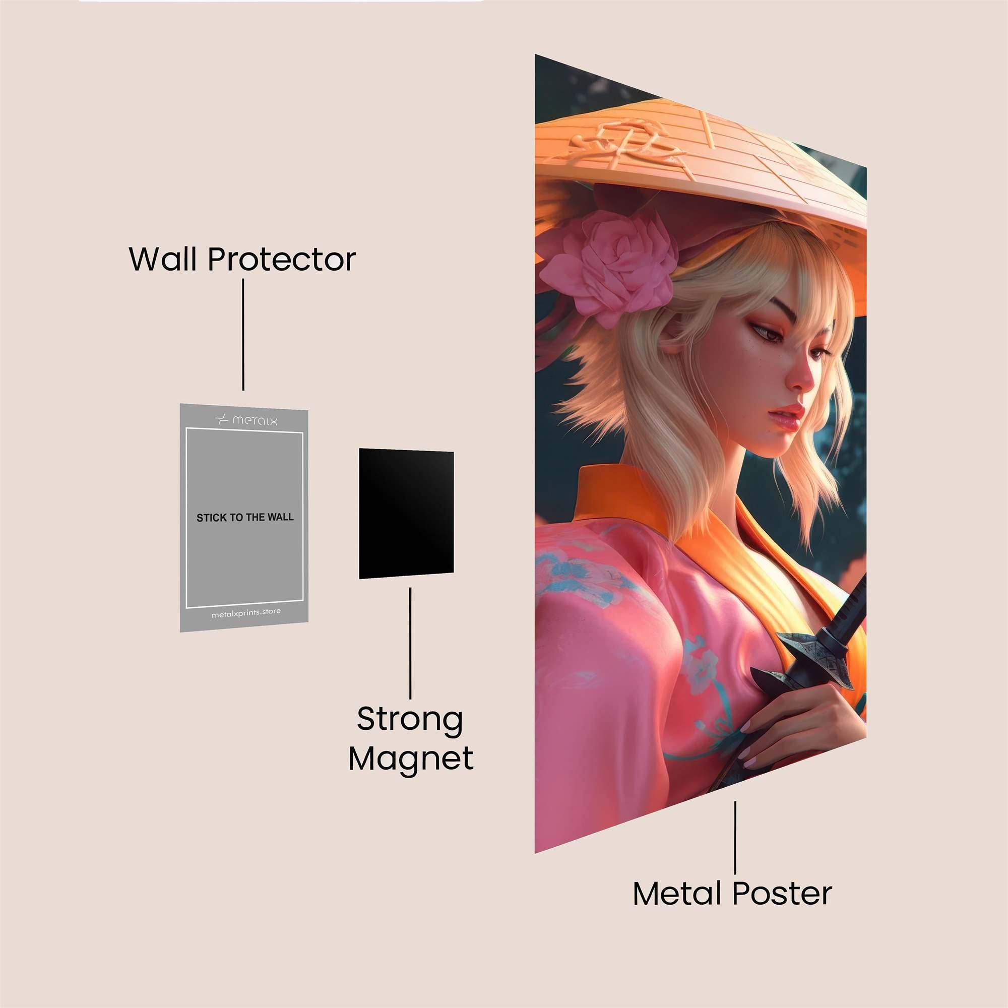 Forest Serenity Safe Wall Magnetic / M