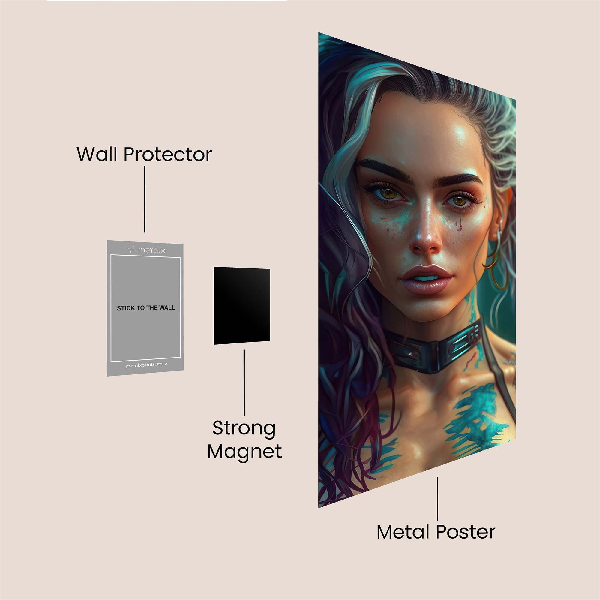 Yggdrasil Dream Safe Wall Magnetic / M
