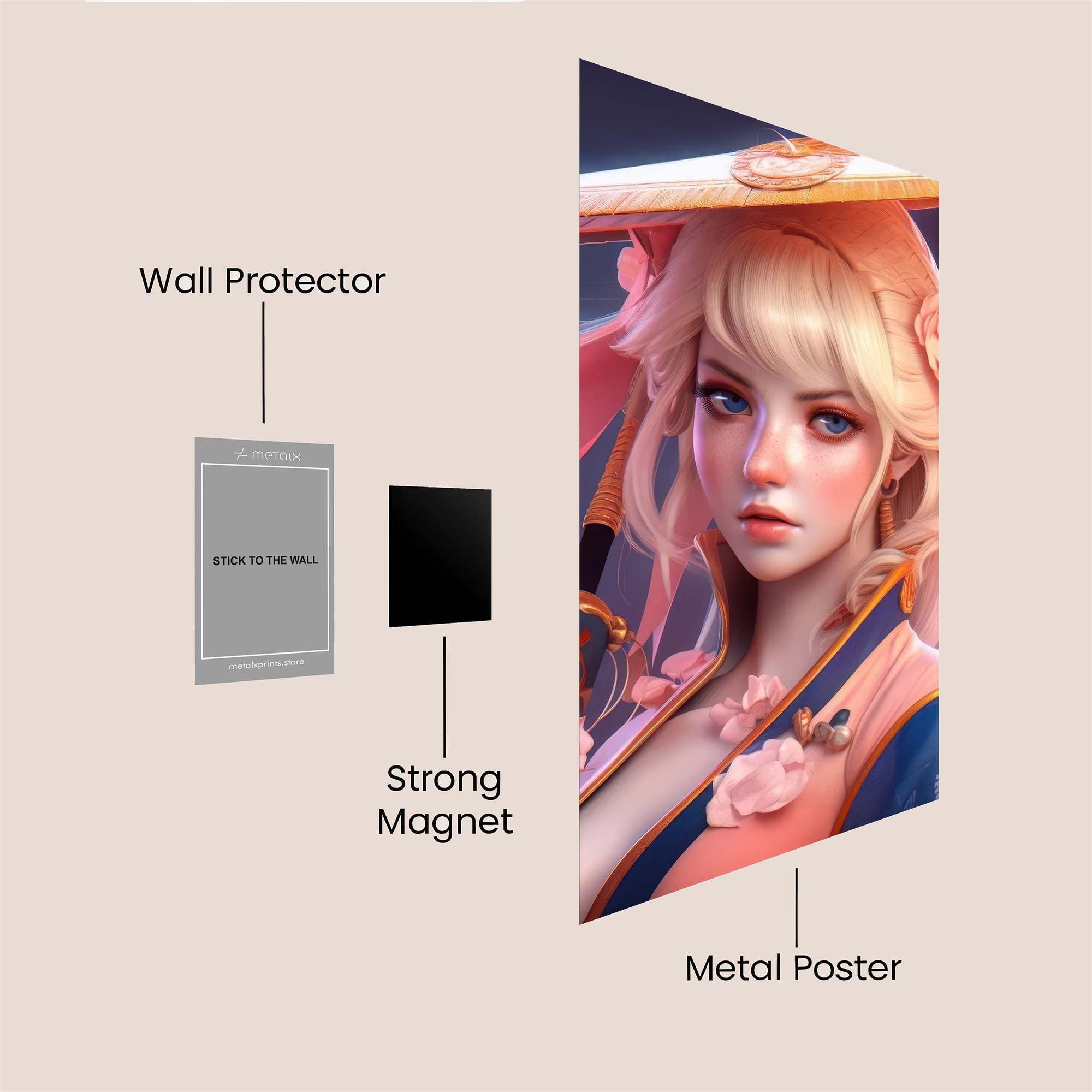 Lotus Serenity Safe Wall Magnetic / M