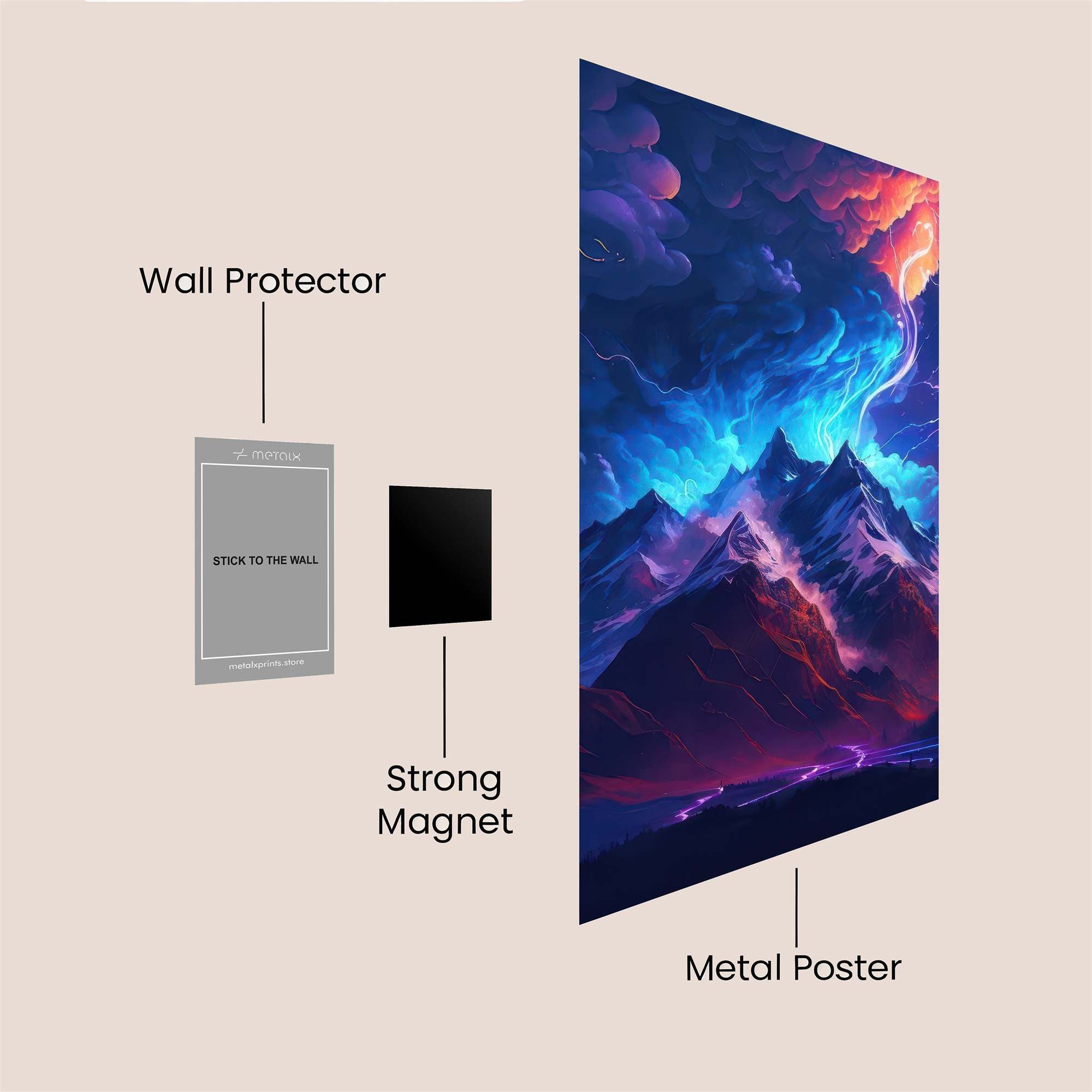 Windmill Serenity Safe Wall Magnetic / M