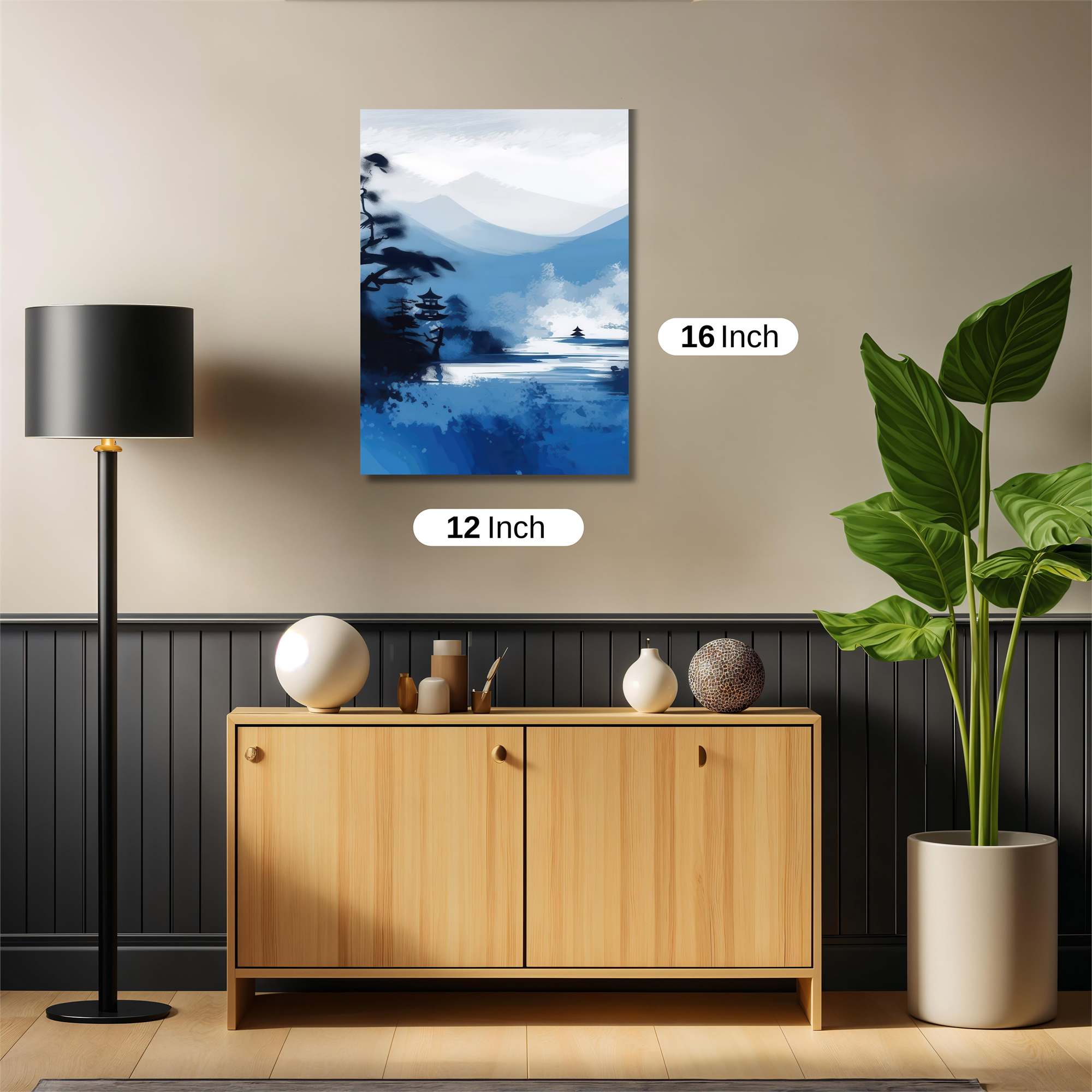 Piano Serenity Safe Wall Magnetic / M