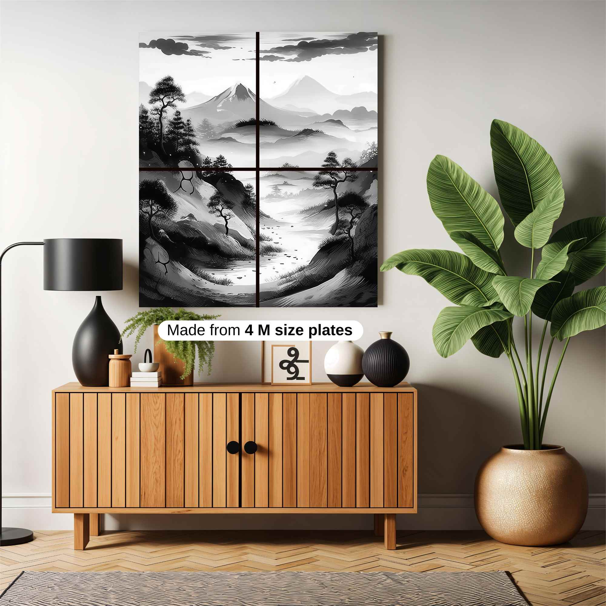 Waterfall Serenity Safe Wall Magnetic / M