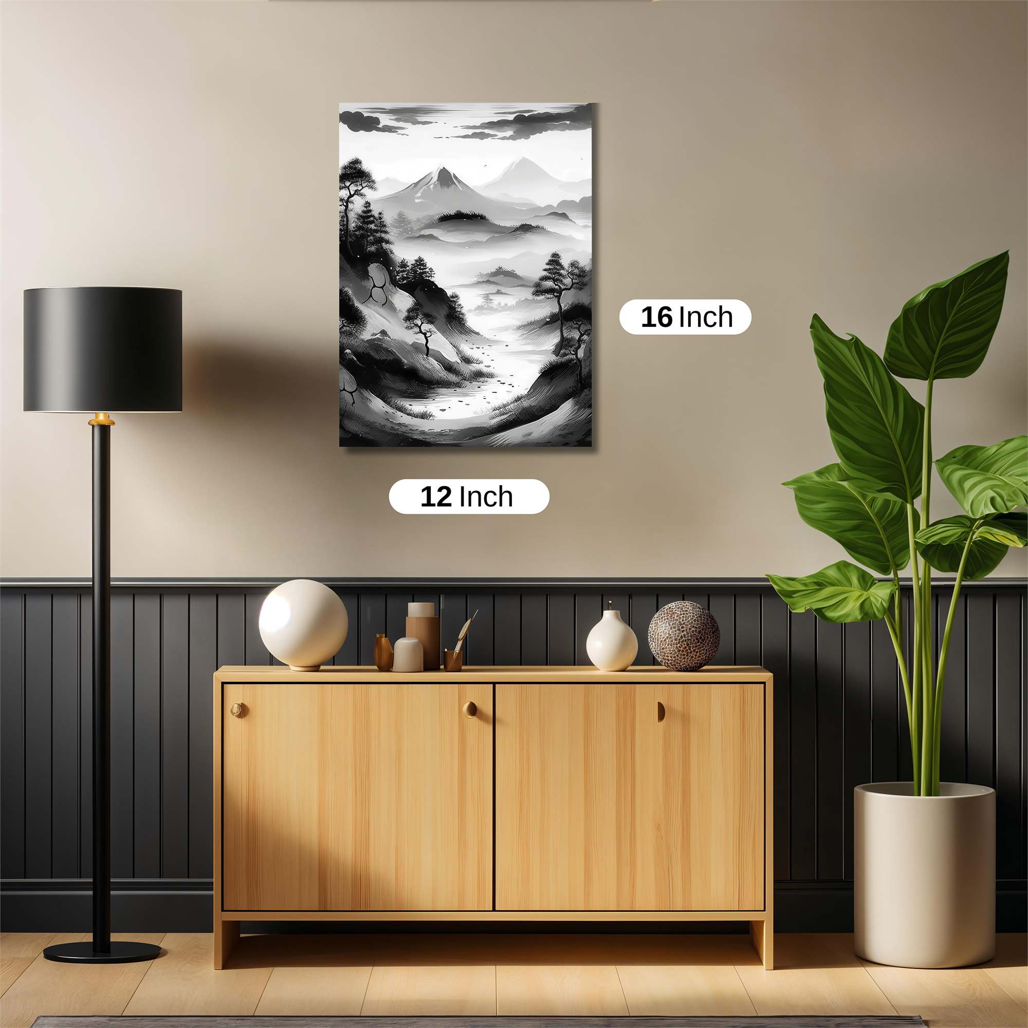 Waterfall Serenity Safe Wall Magnetic / M