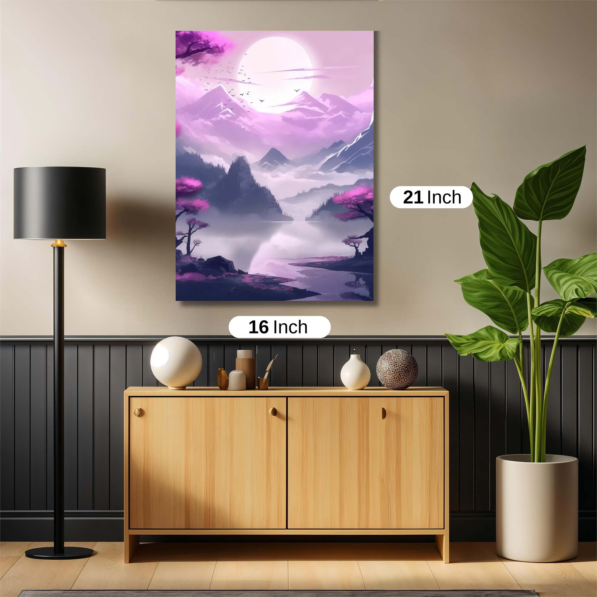 Garden Serenity Safe Wall Magnetic / M