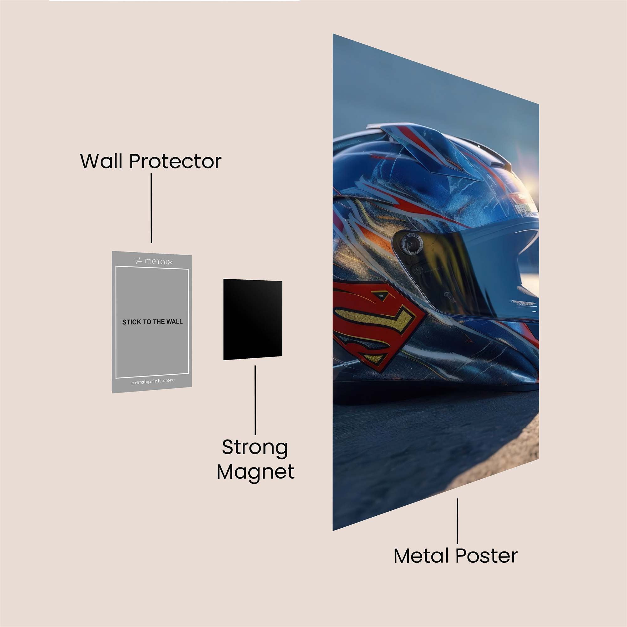 Arch Serenity Safe Wall Magnetic / M