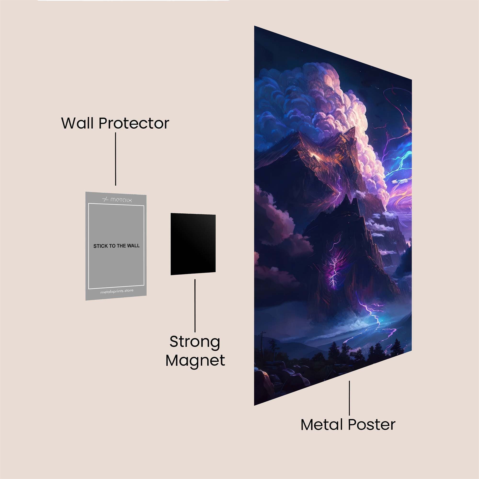 Forest Whisper Safe Wall Magnetic / M