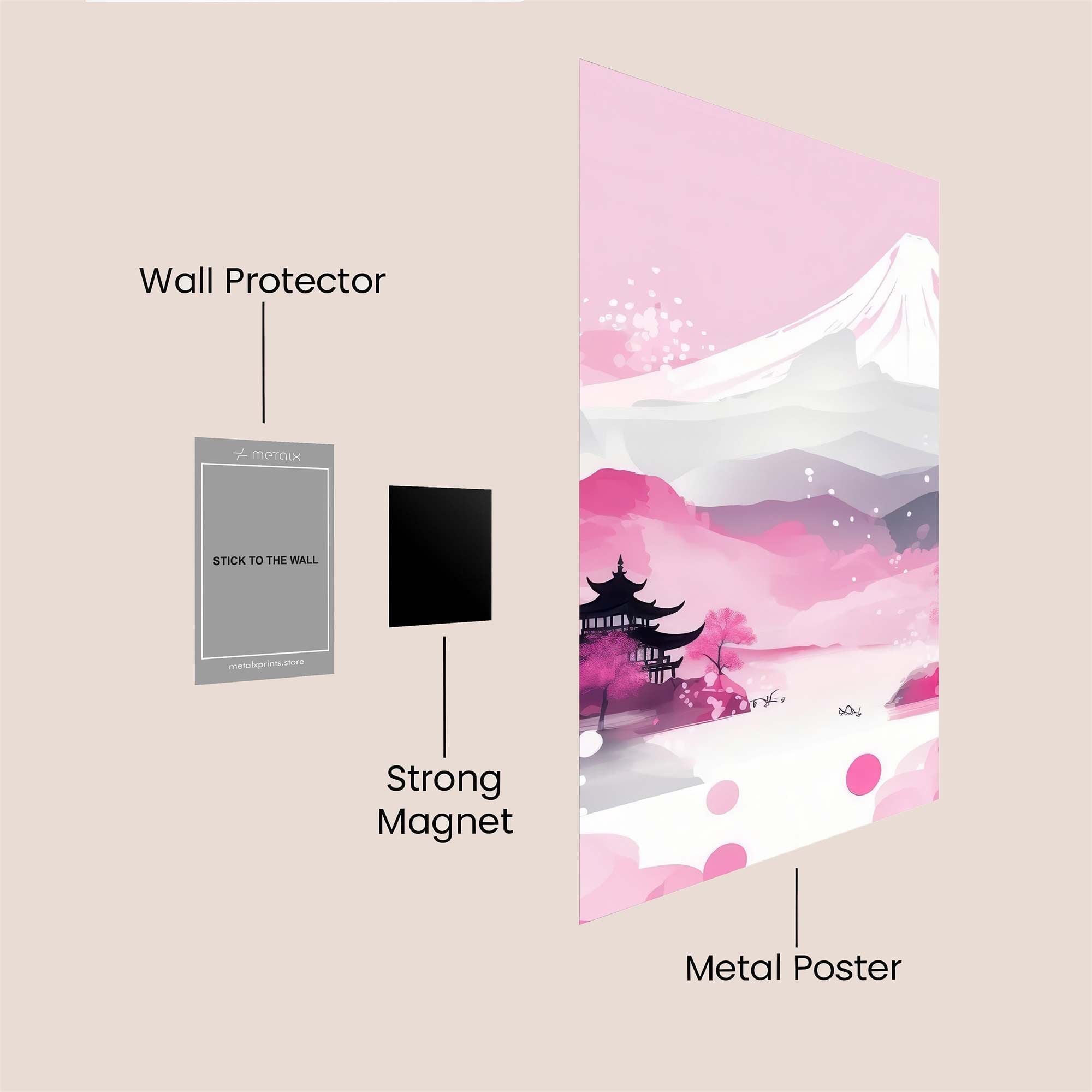 Autumn Serenity Safe Wall Magnetic / M