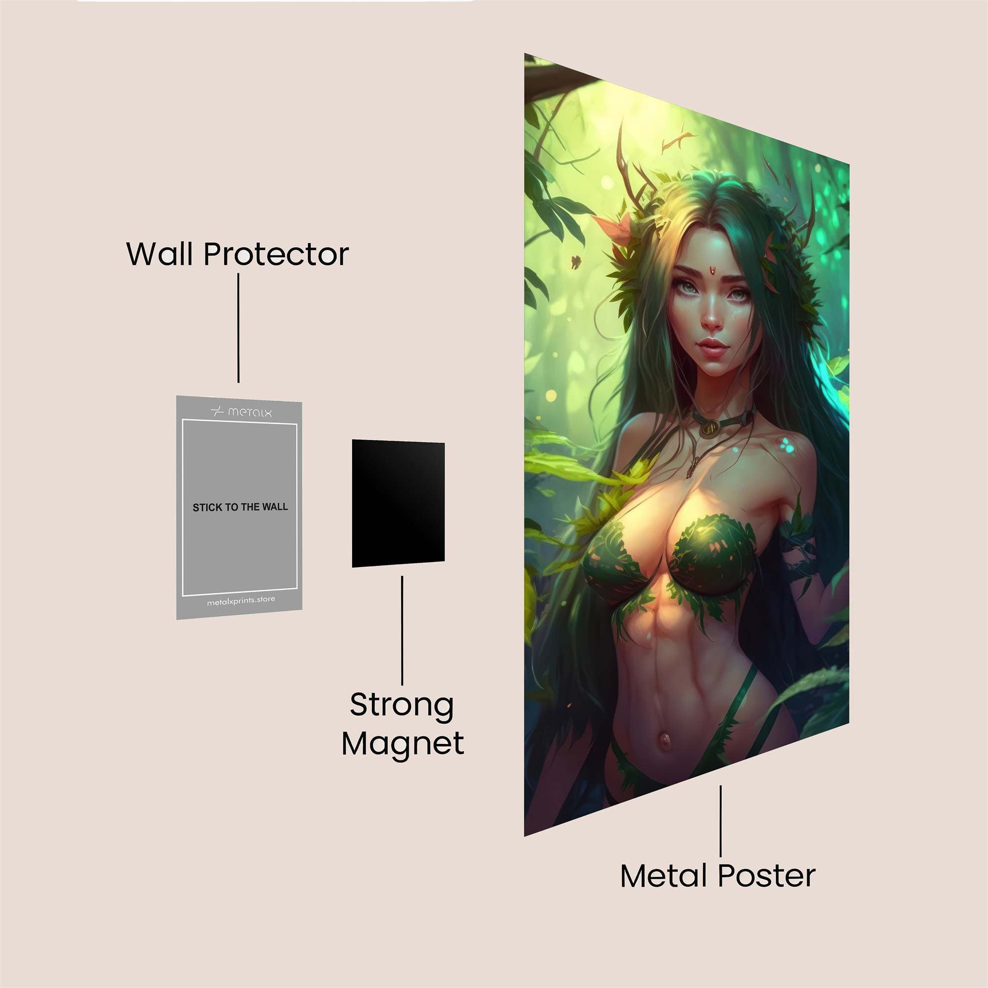 Mystic Serenity Safe Wall Magnetic / M