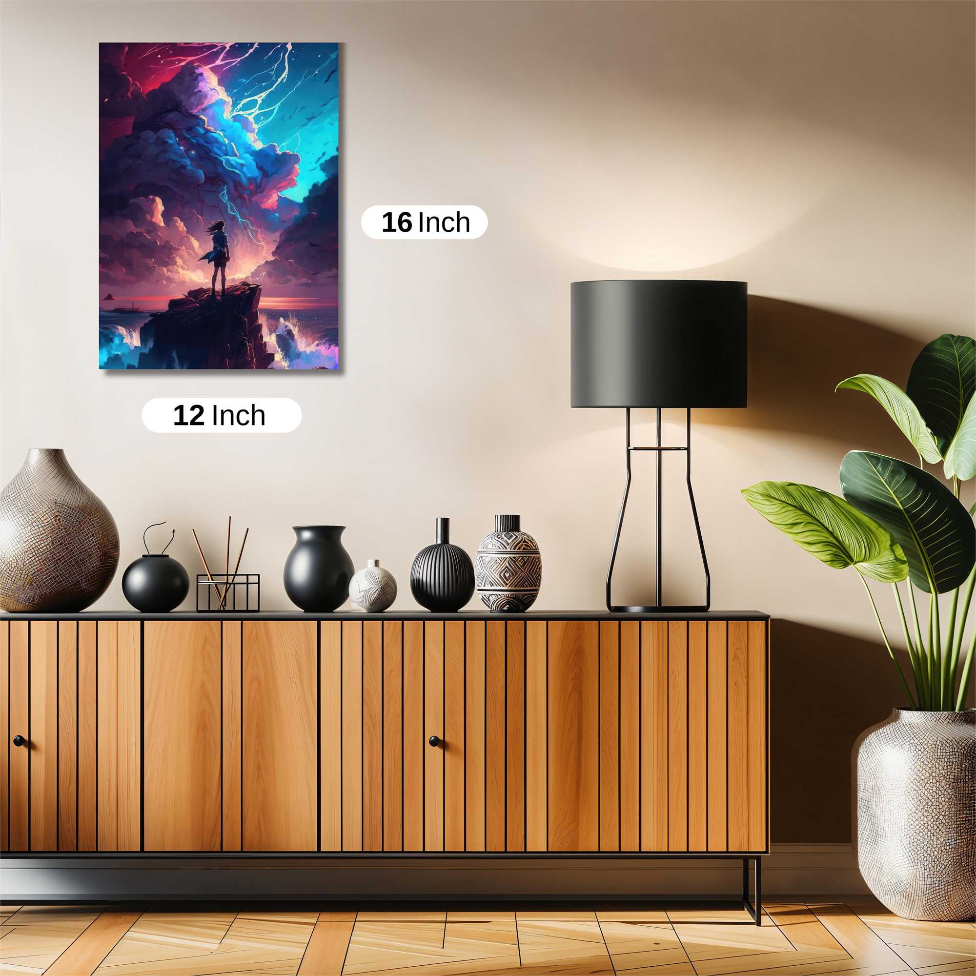 Sunrise Serenity Safe Wall Magnetic / M