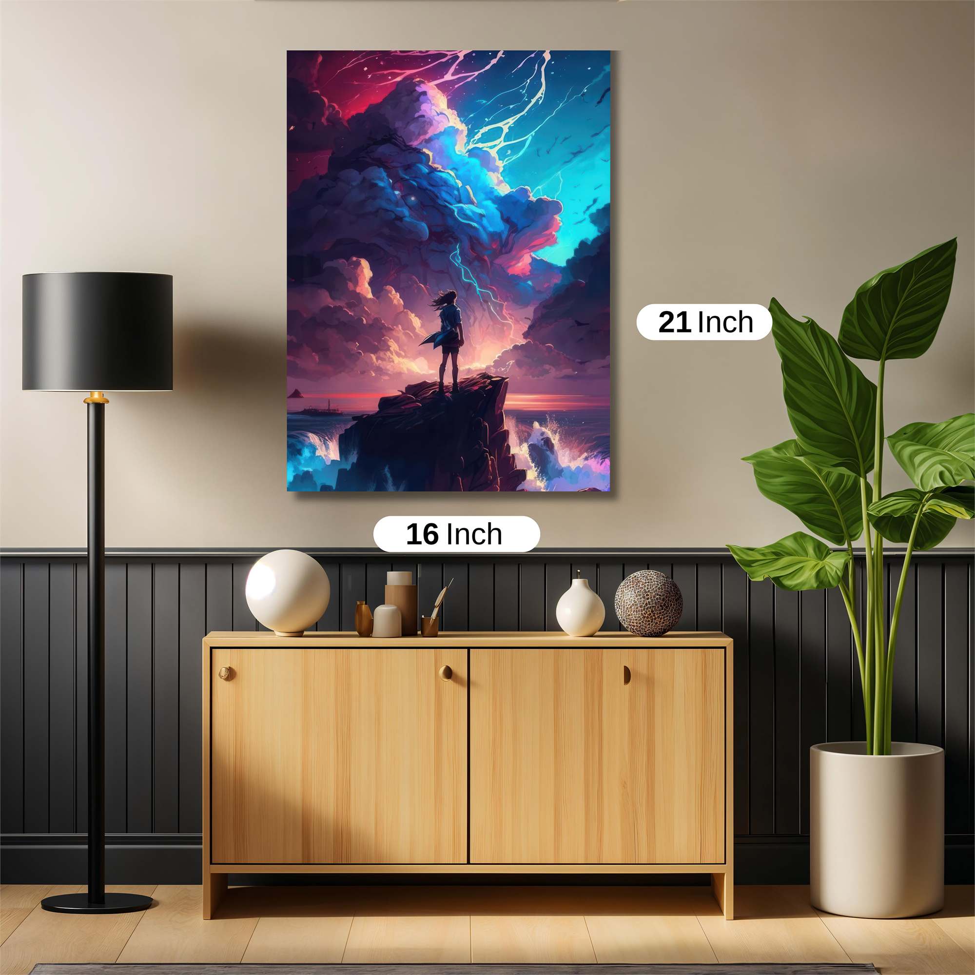 Sunrise Serenity Safe Wall Magnetic / M