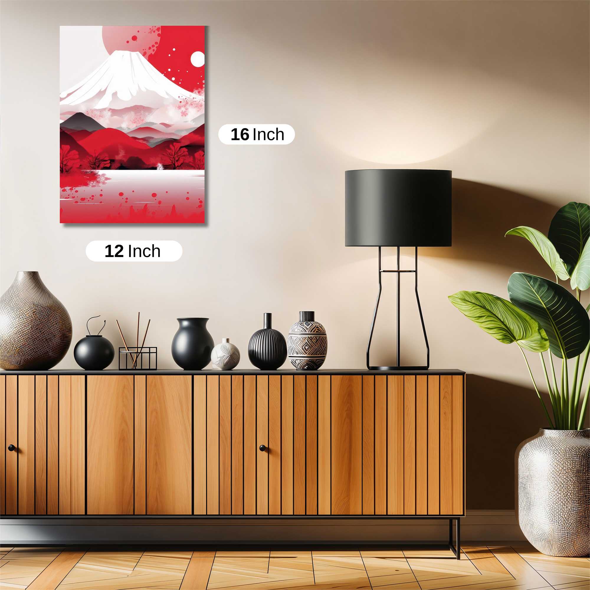 Sunset Serenity Safe Wall Magnetic / M