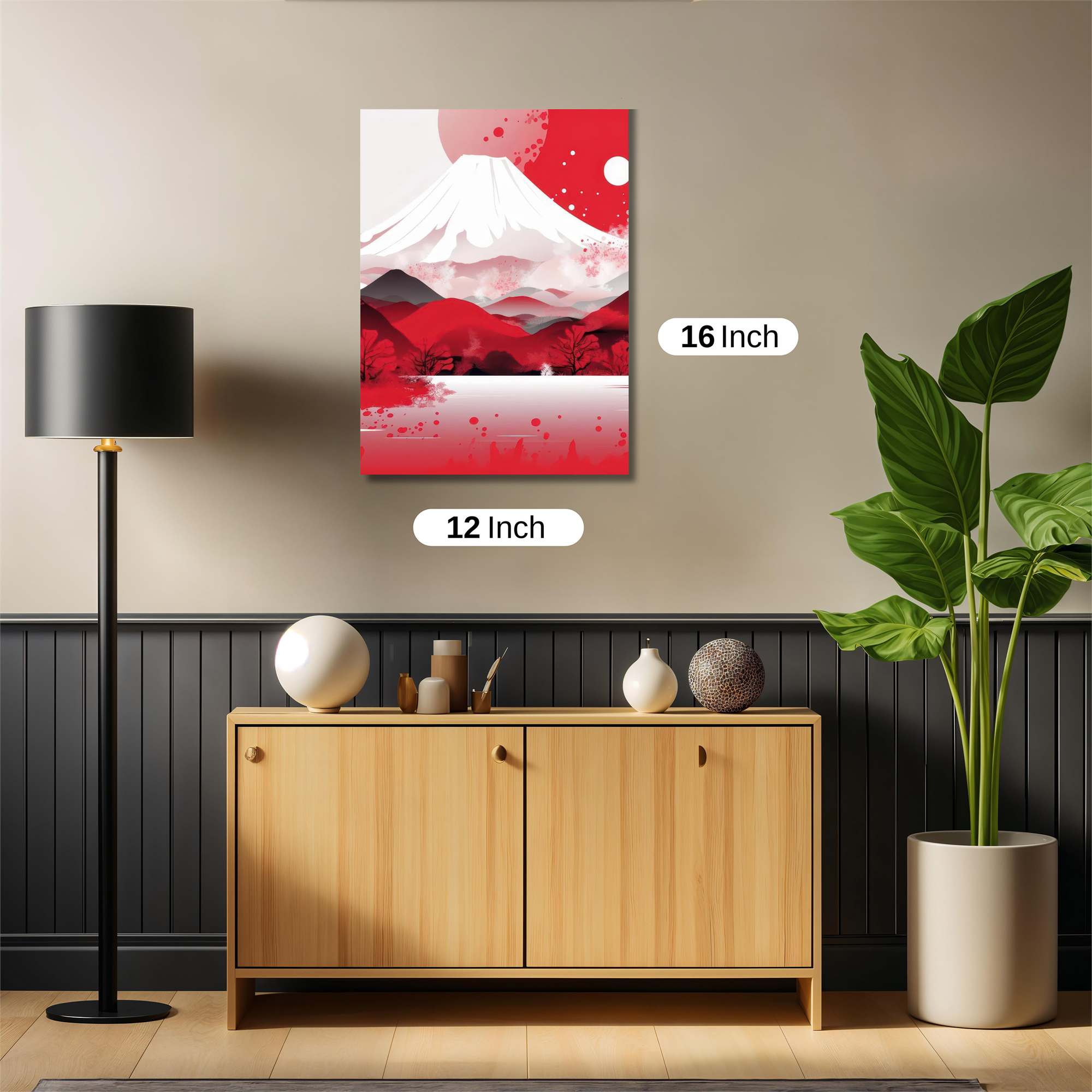 Sunset Serenity Safe Wall Magnetic / M