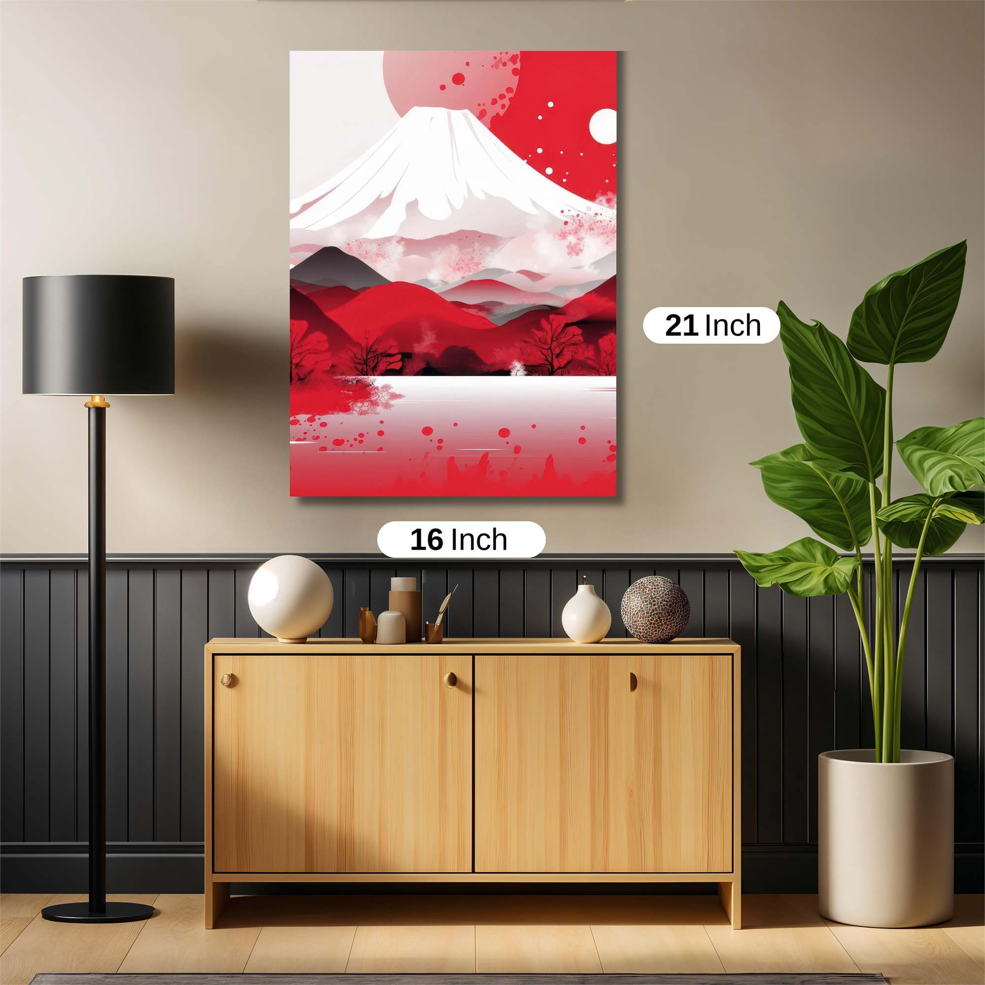 Sunset Serenity Safe Wall Magnetic / M