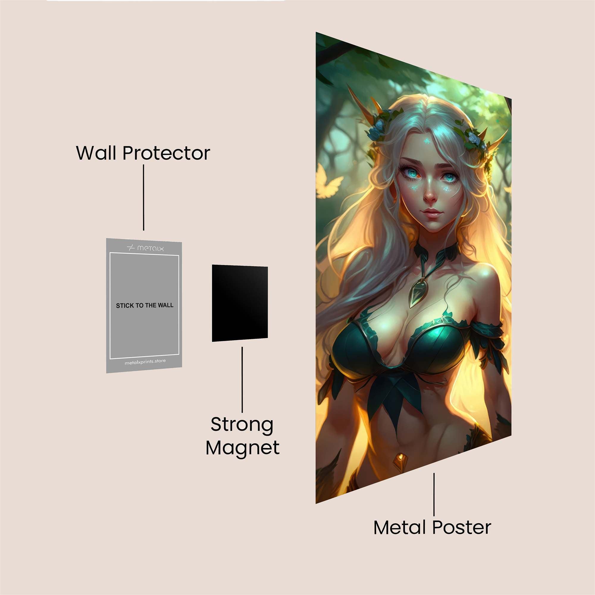 Forest Dreamscape Safe Wall Magnetic / M