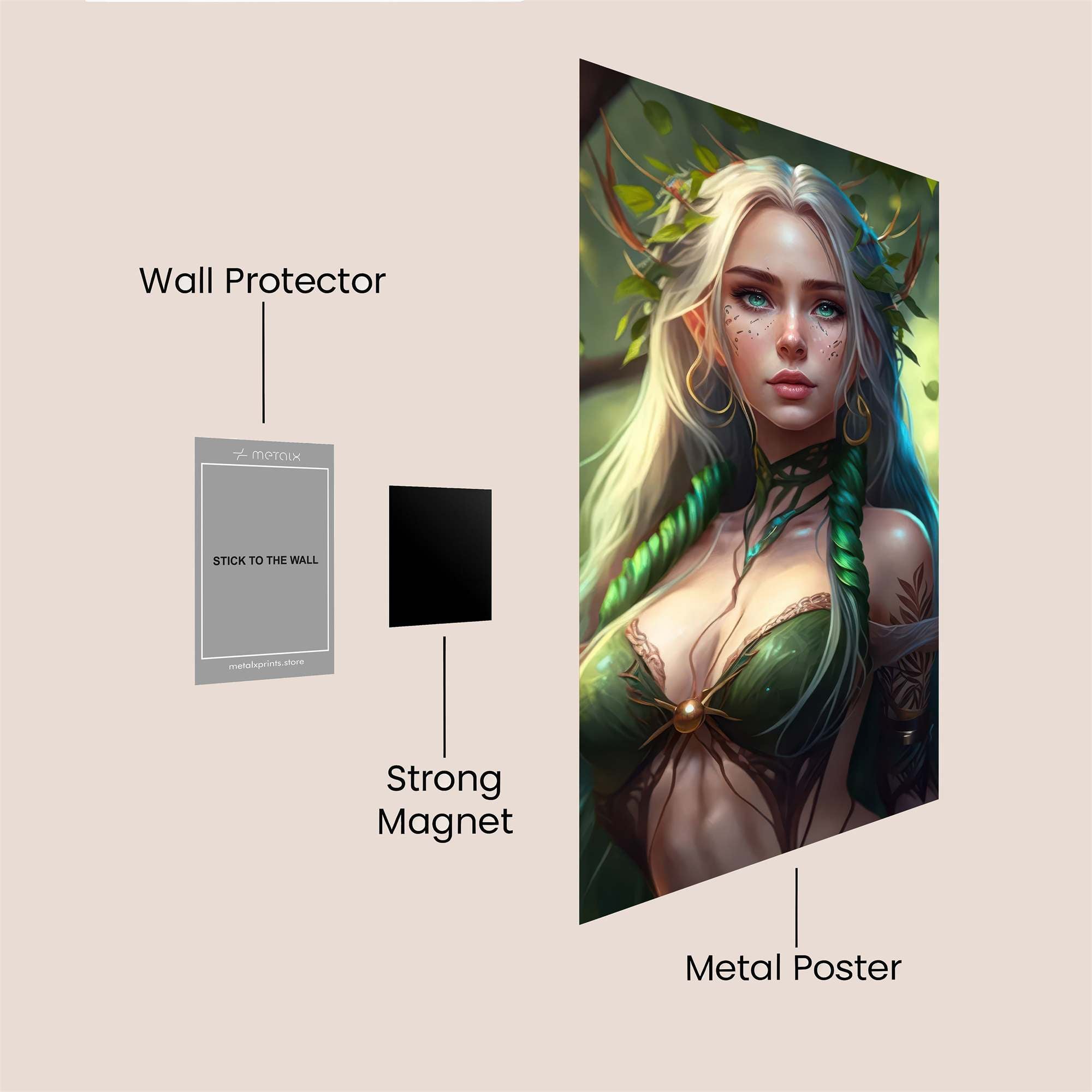 Autumnal Serenity Safe Wall Magnetic / M