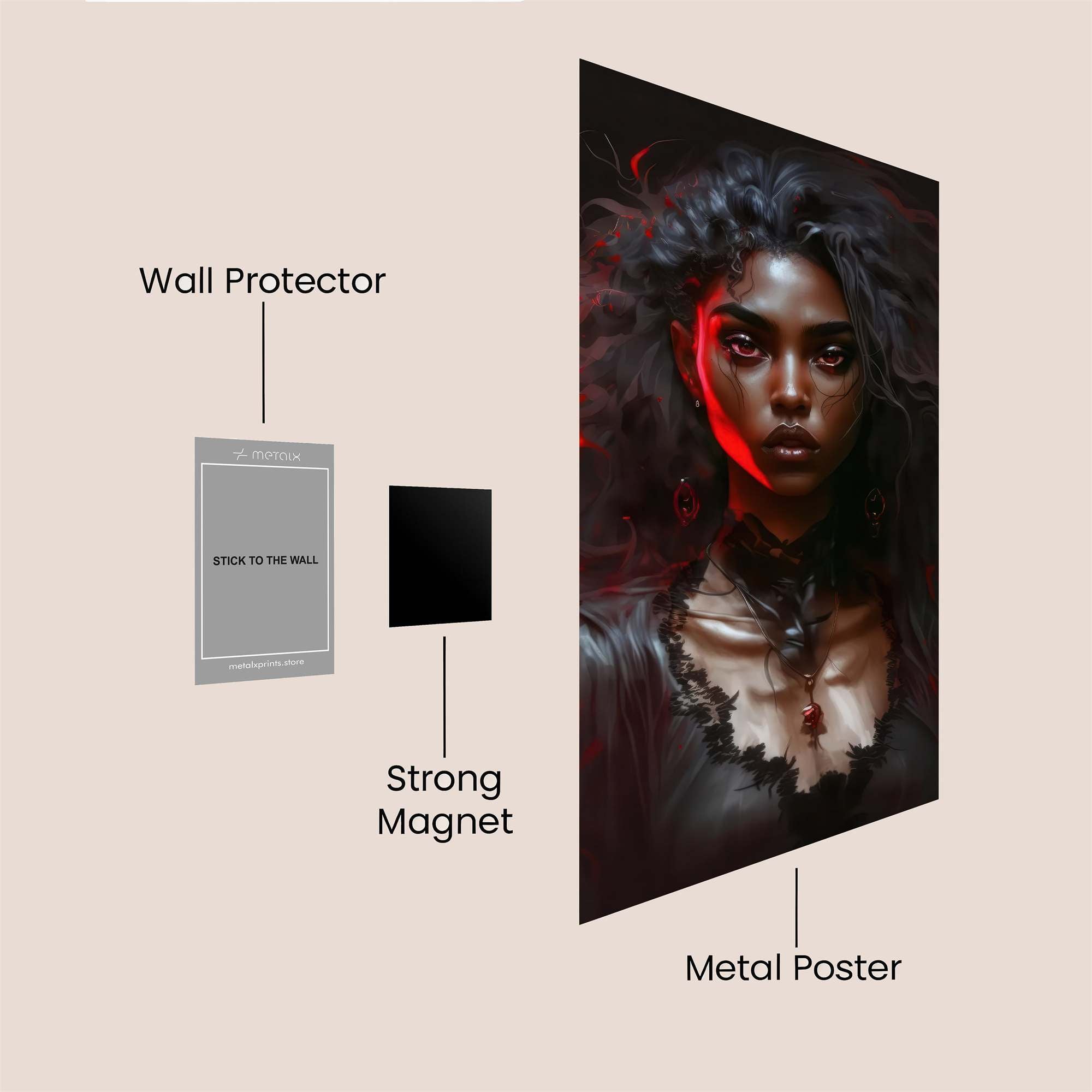 Treehouse Serenity Safe Wall Magnetic / M