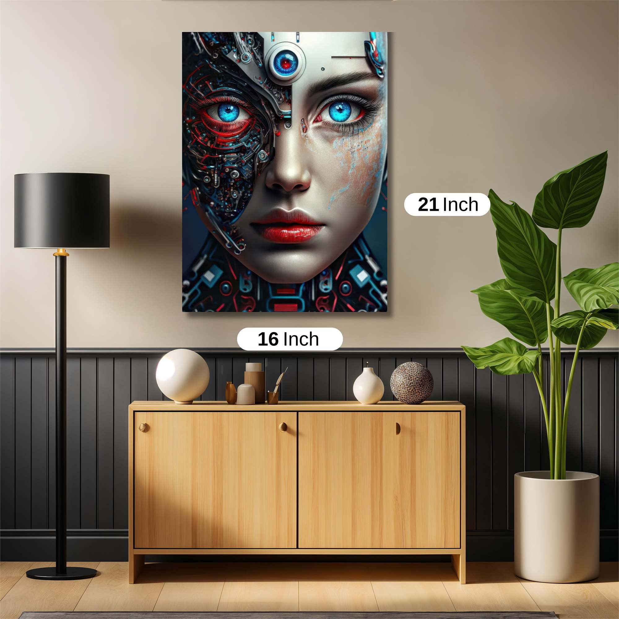 Alien Enigma Safe Wall Magnetic / M