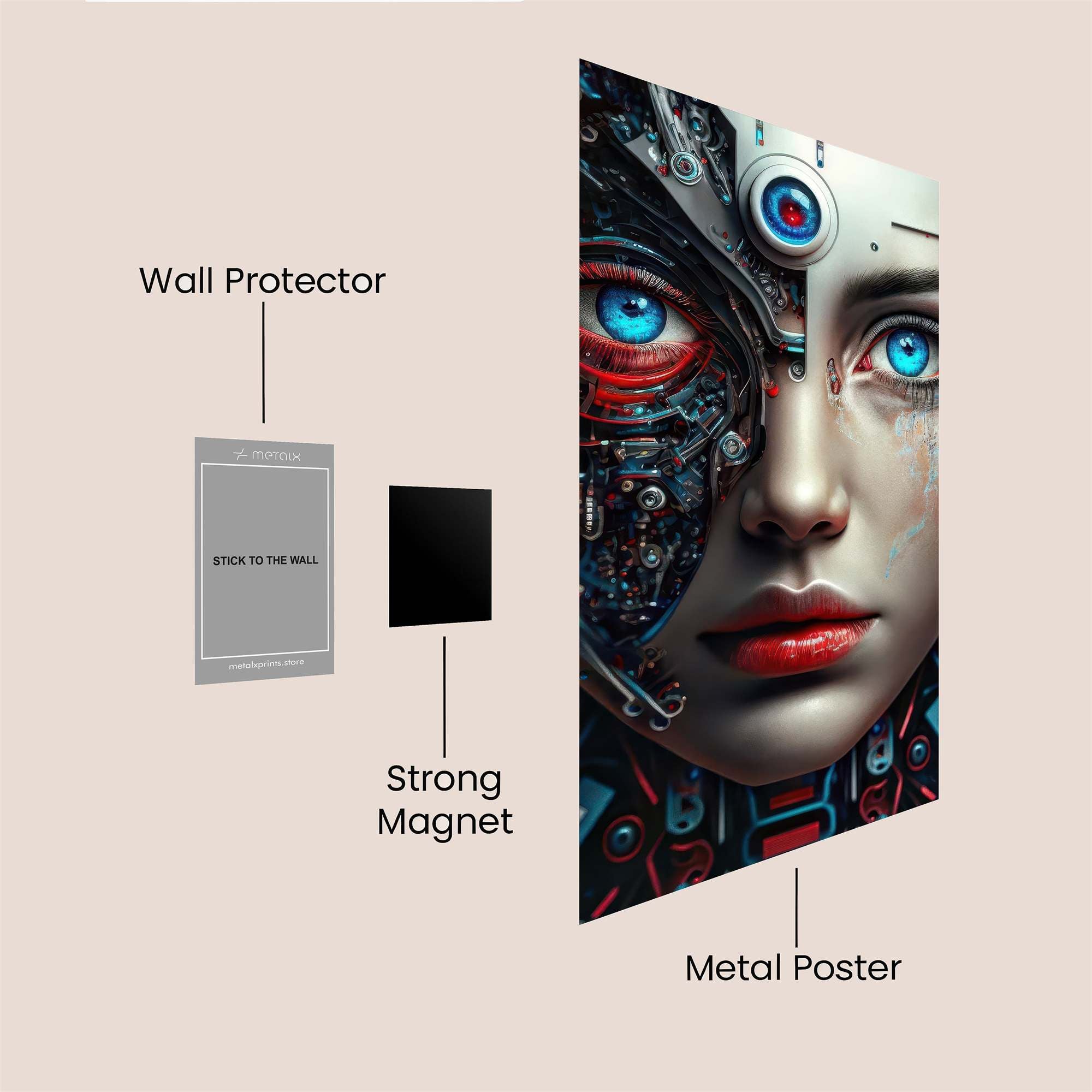 Alien Enigma Safe Wall Magnetic / M