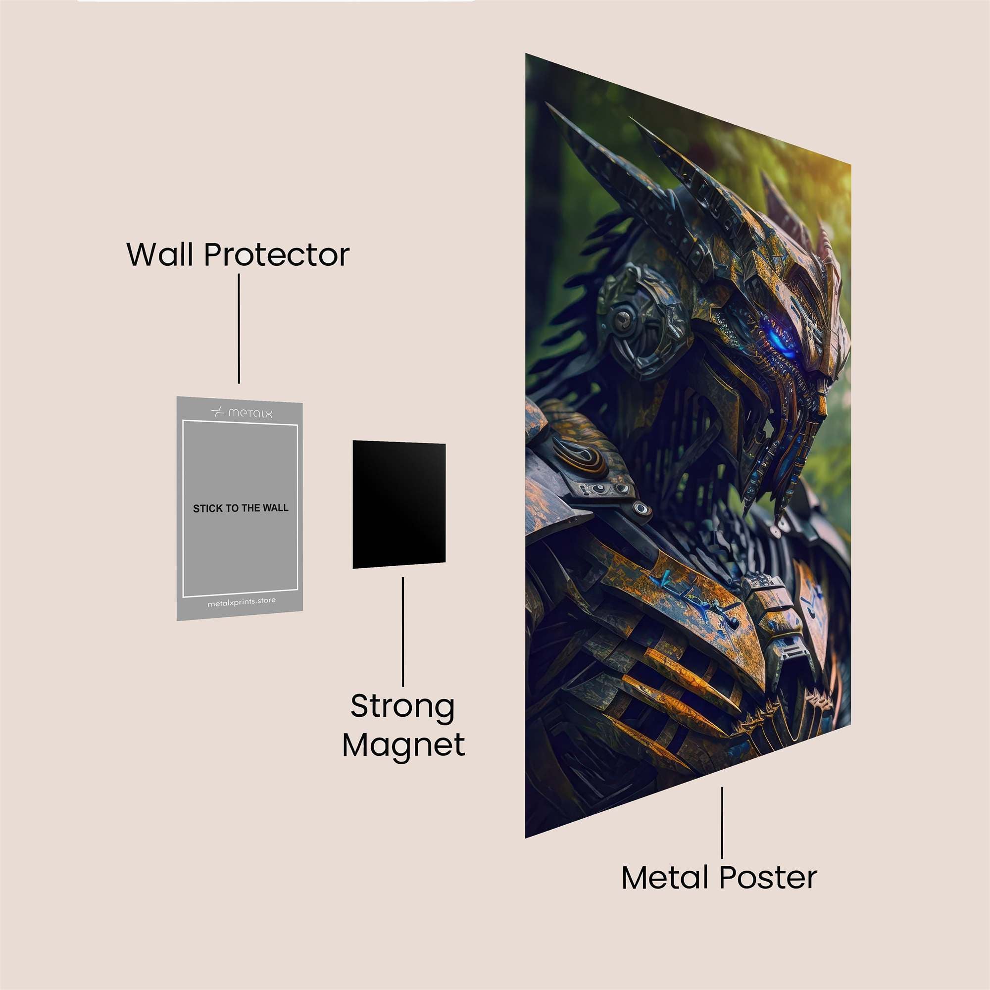 Fairyland Bliss Safe Wall Magnetic / M