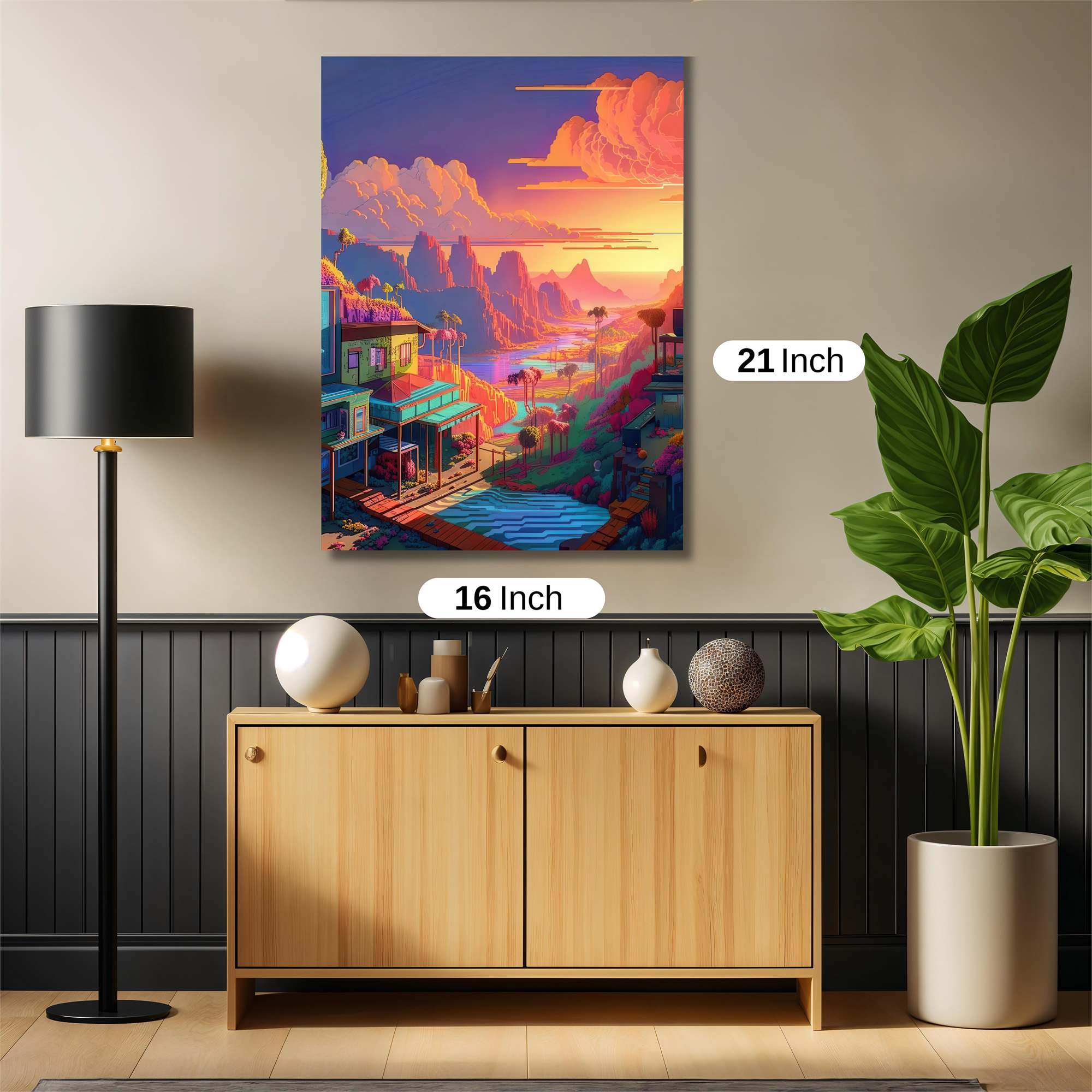 Nature's Sanctuary Safe Wall Magnetic / M