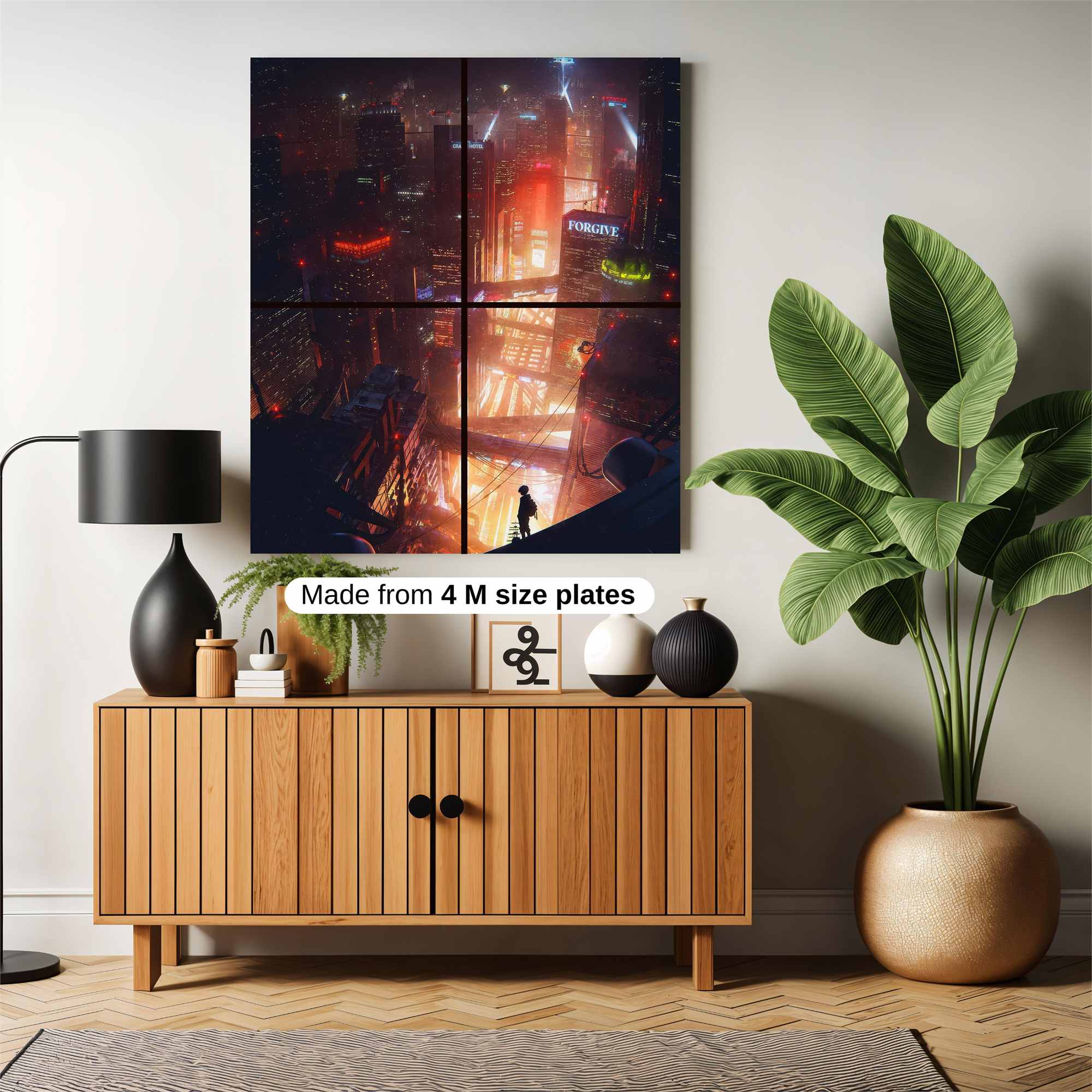 Sunset Serenity Safe Wall Magnetic / M