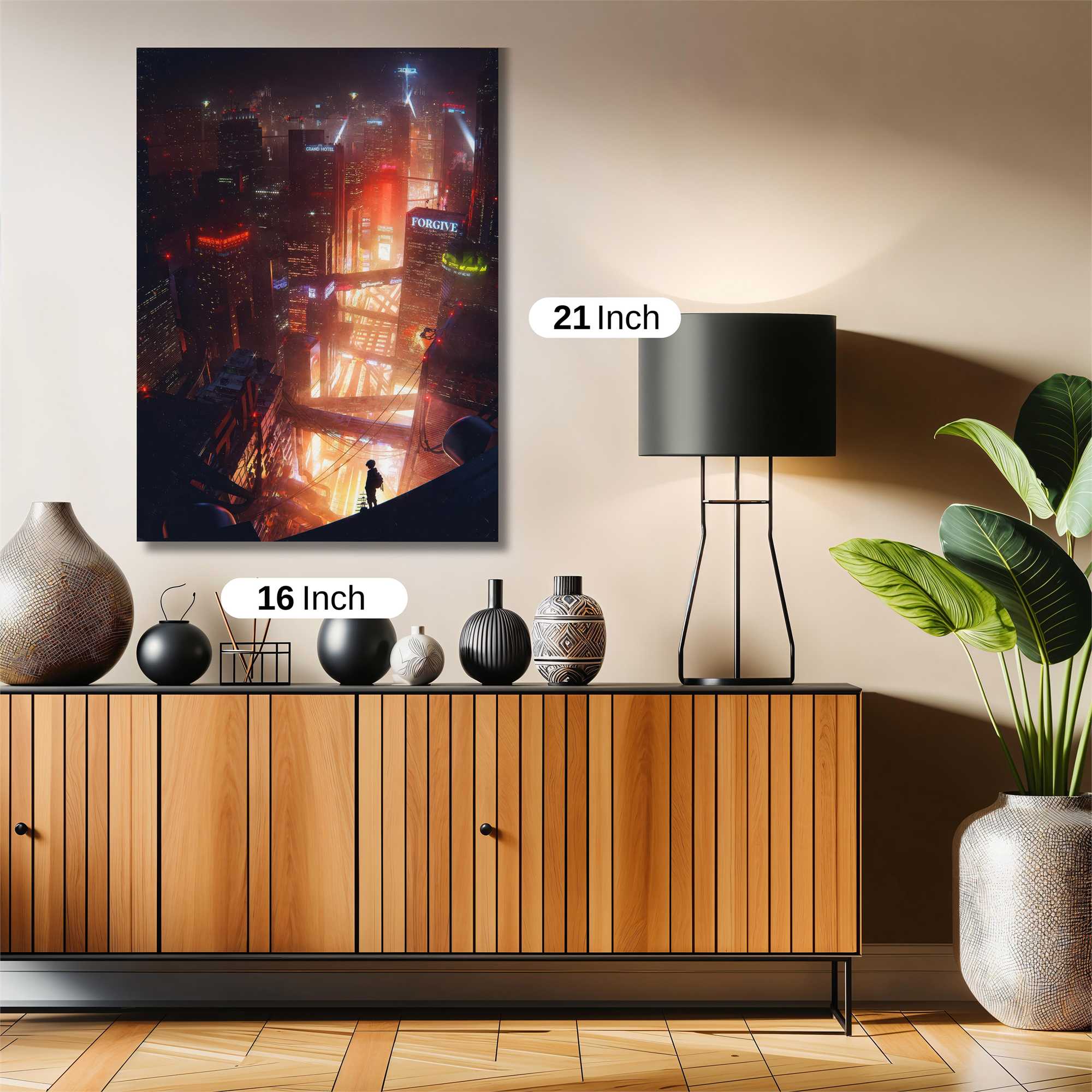 Sunset Serenity Safe Wall Magnetic / M