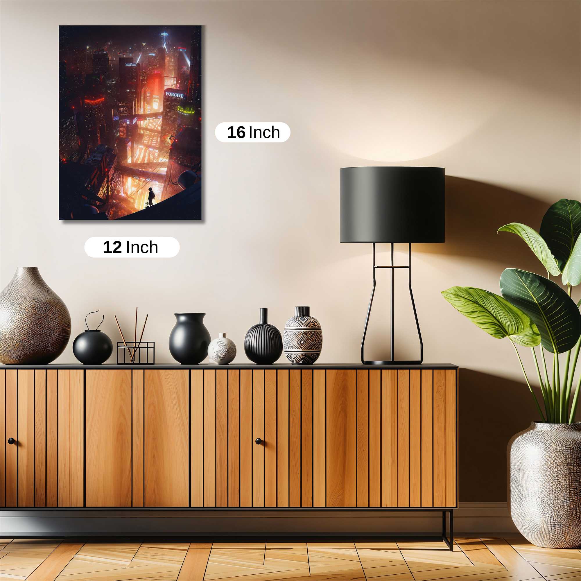 Sunset Serenity Safe Wall Magnetic / M