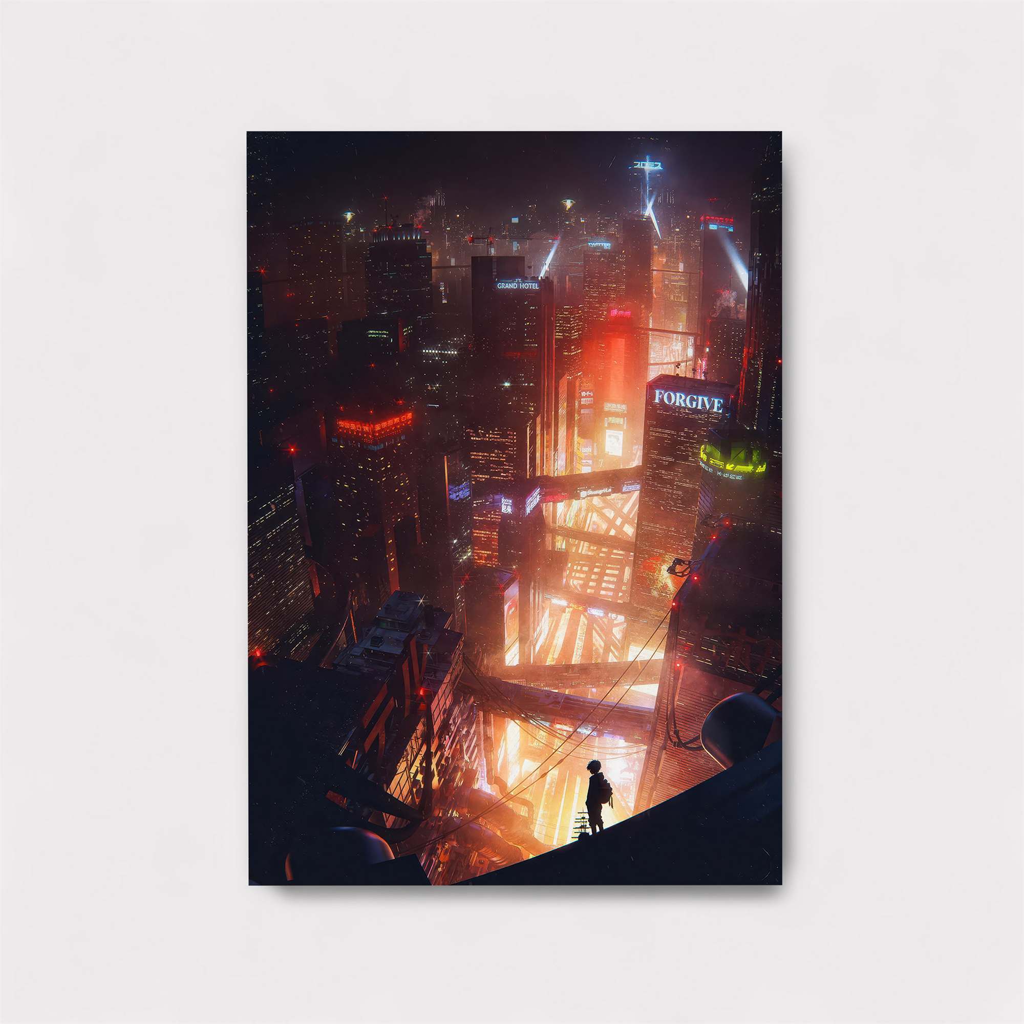 Sunset Serenity Safe Wall Magnetic / M