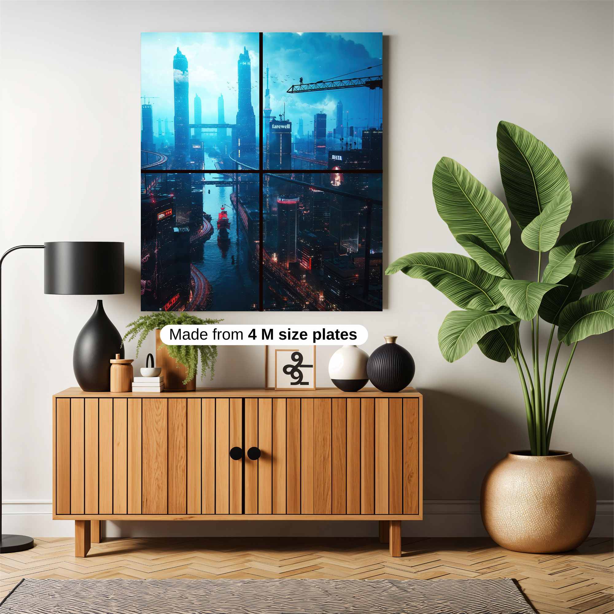 Sunset Solitude Safe Wall Magnetic / M