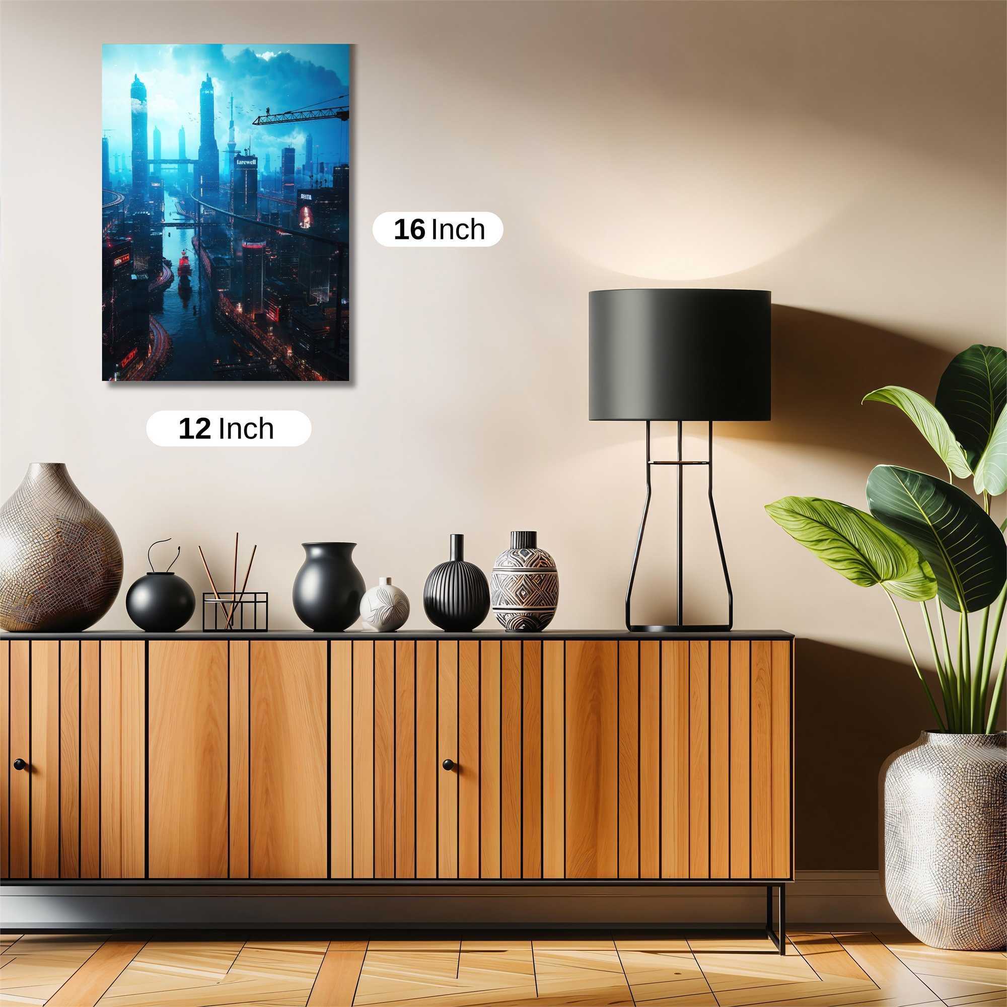 Sunset Solitude Safe Wall Magnetic / M