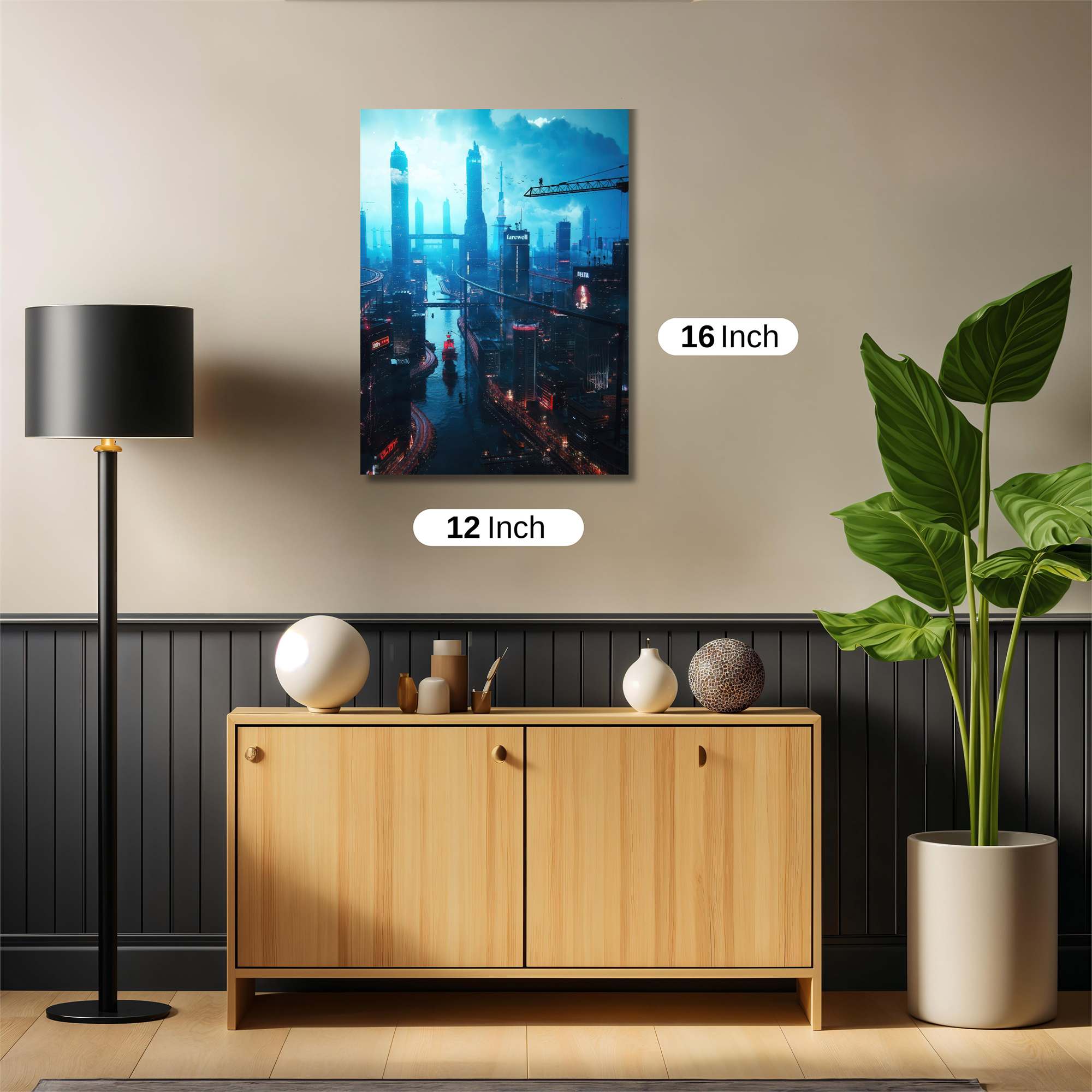 Sunset Solitude Safe Wall Magnetic / M