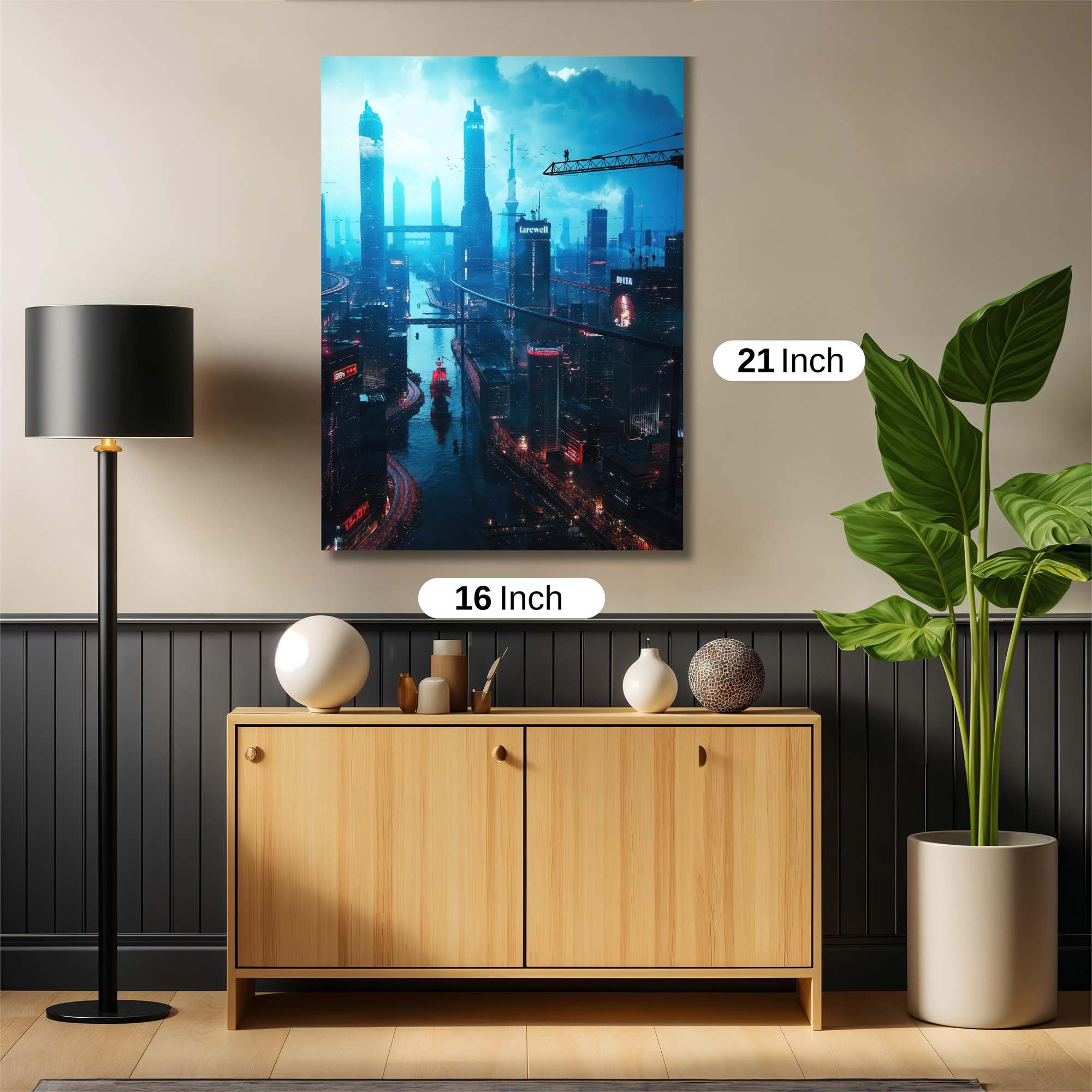 Sunset Solitude Safe Wall Magnetic / M