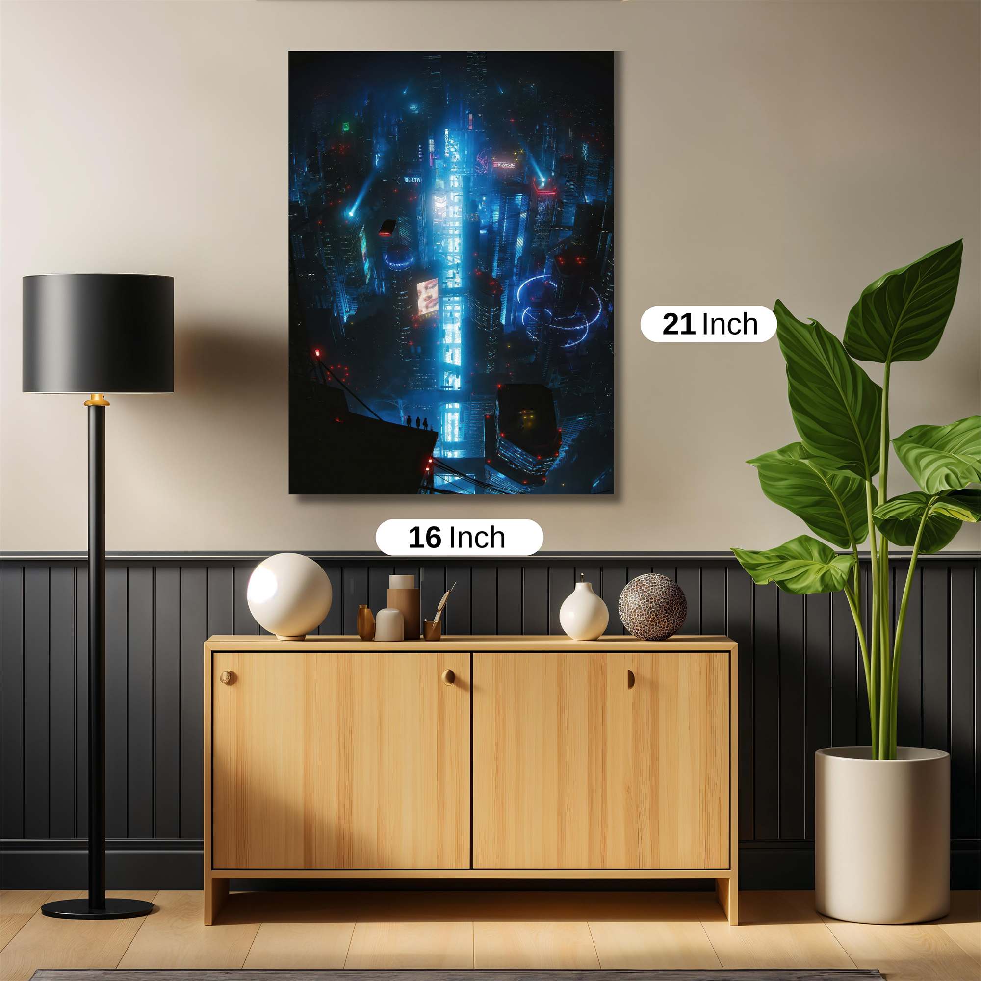 Sunset Serenity Safe Wall Magnetic / M