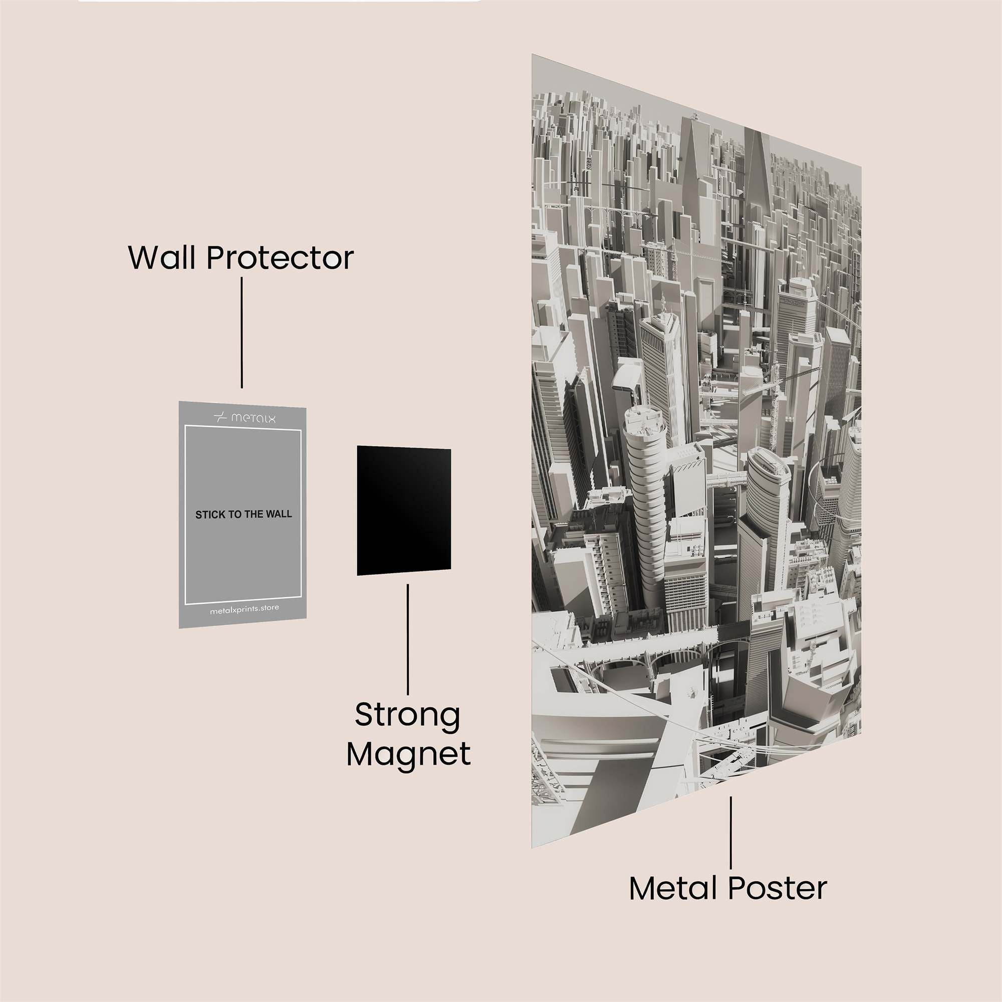 Cabin Serenity Safe Wall Magnetic / M