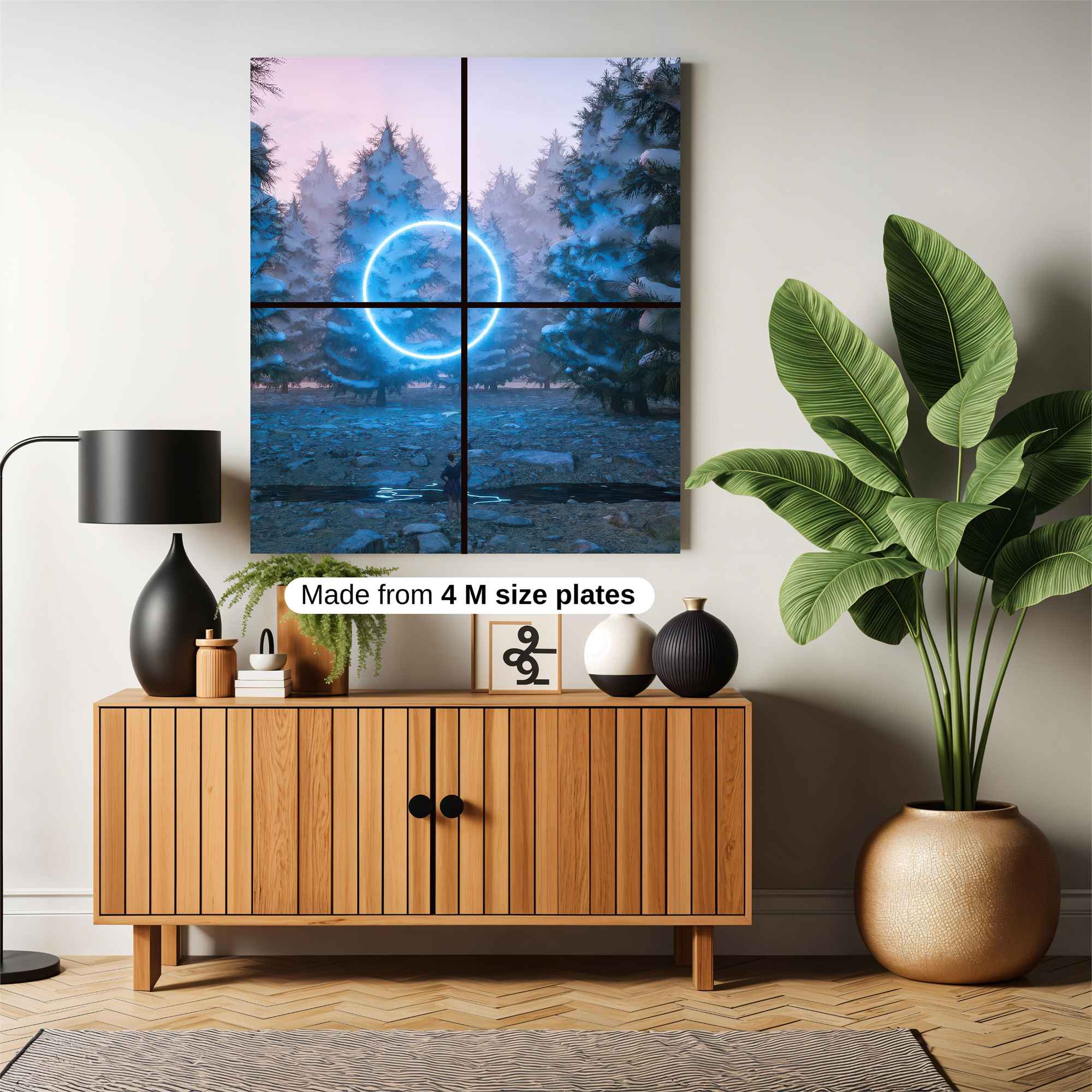Portal Mystery Safe Wall Magnetic / M
