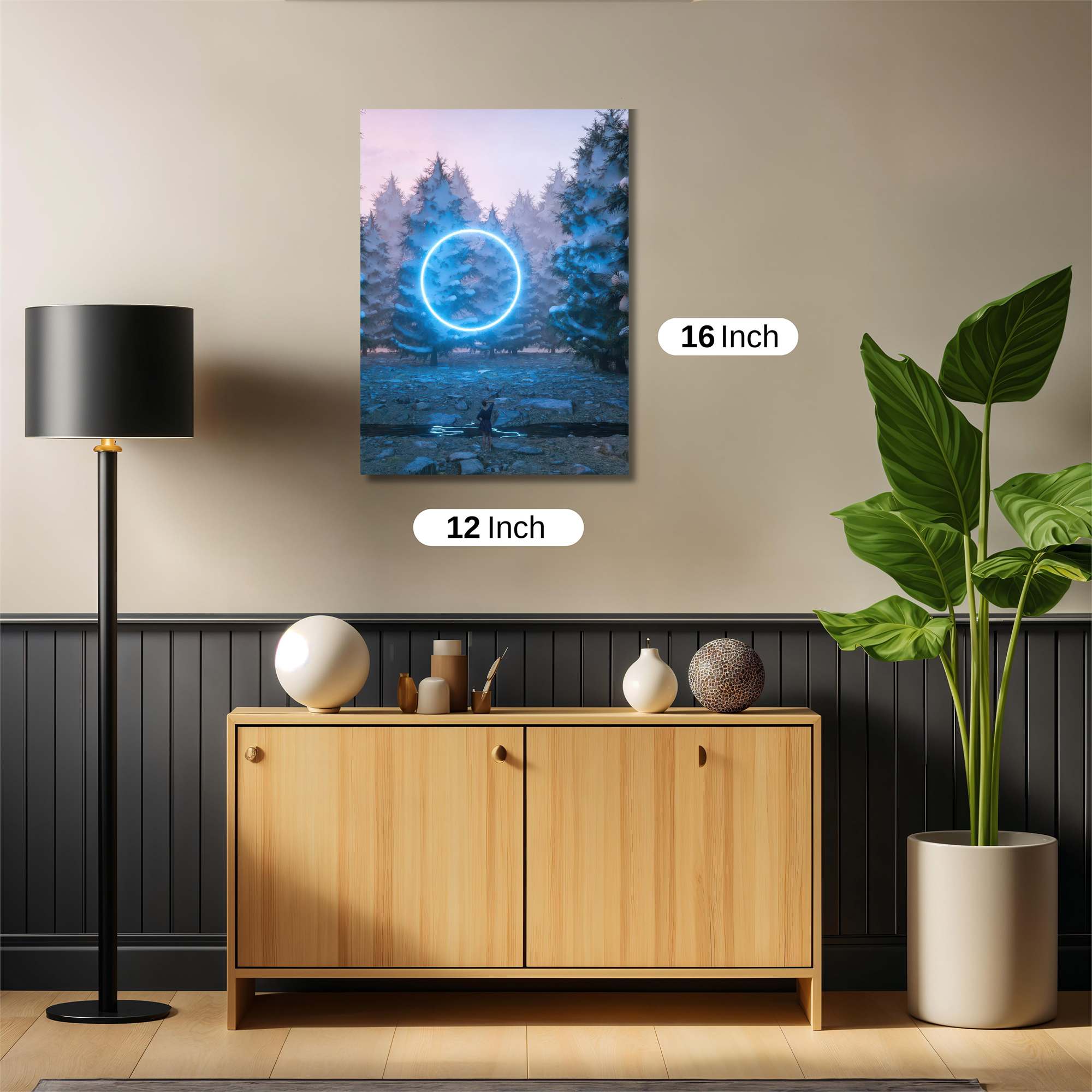 Portal Mystery Safe Wall Magnetic / M