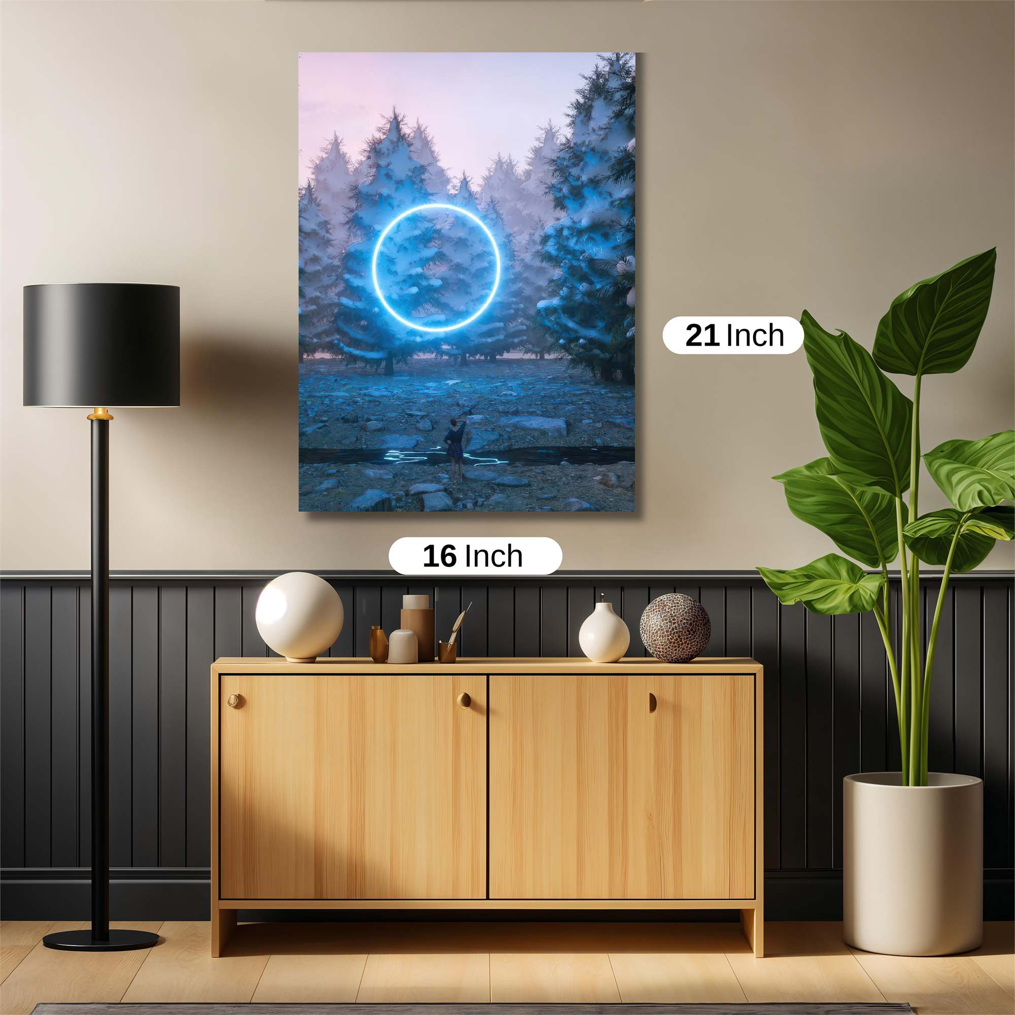 Portal Mystery Safe Wall Magnetic / M