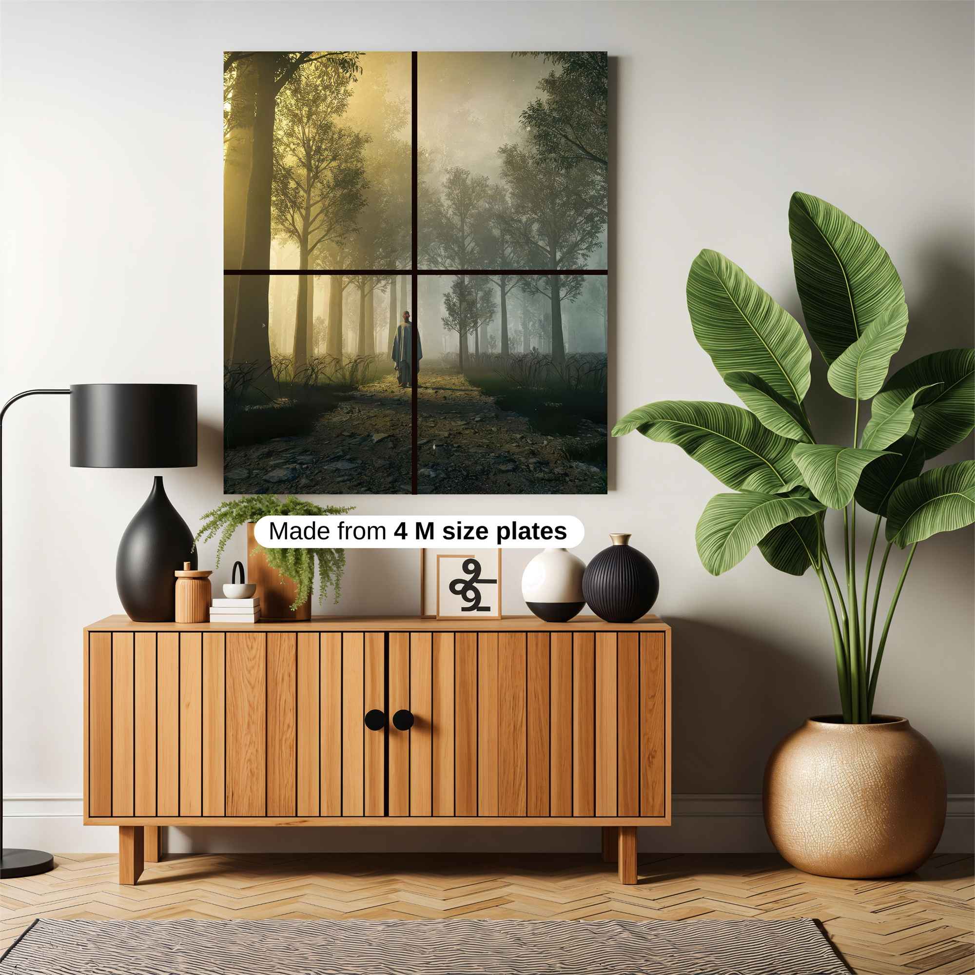 Monk Serenity Safe Wall Magnetic / M