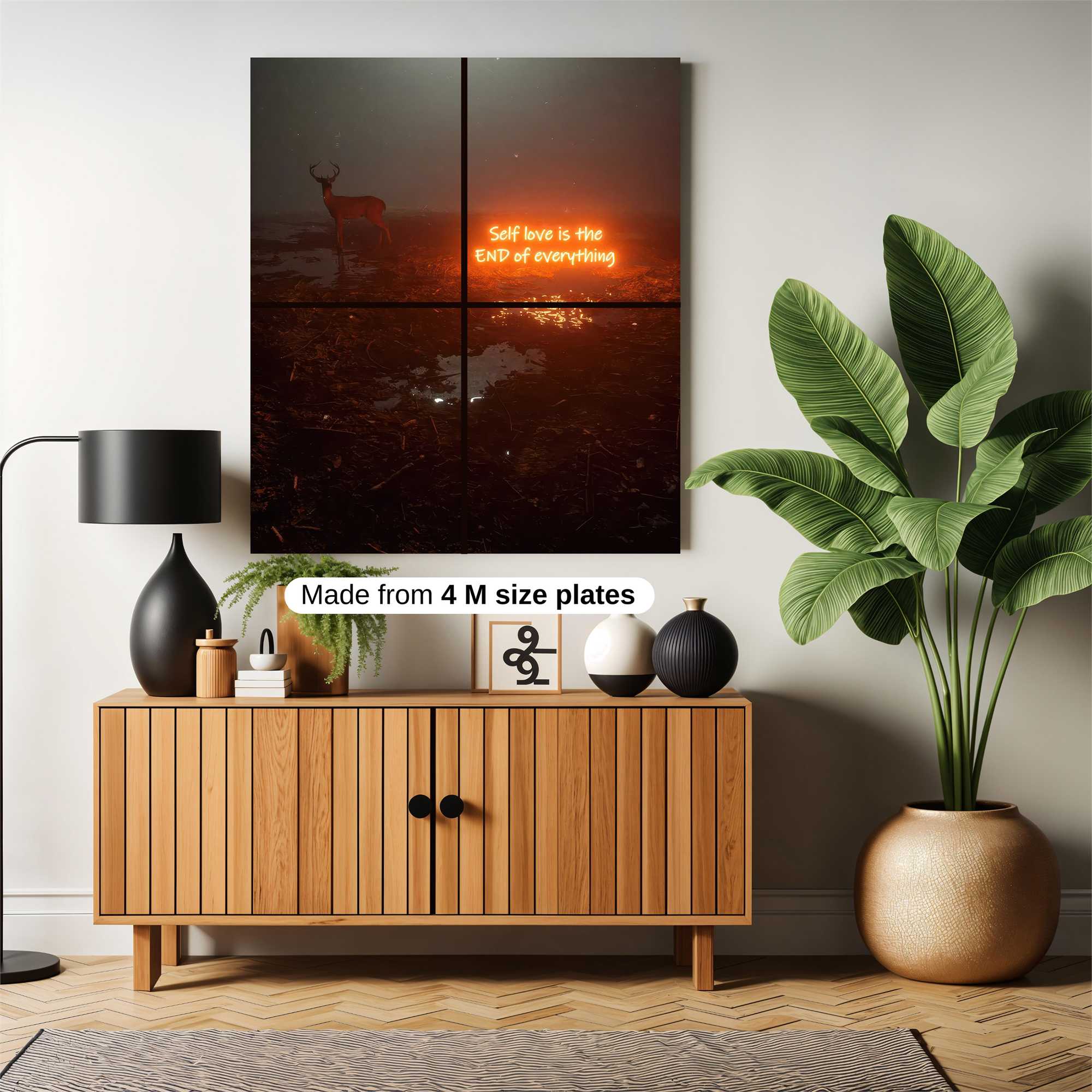 Deer Despair Safe Wall Magnetic / M