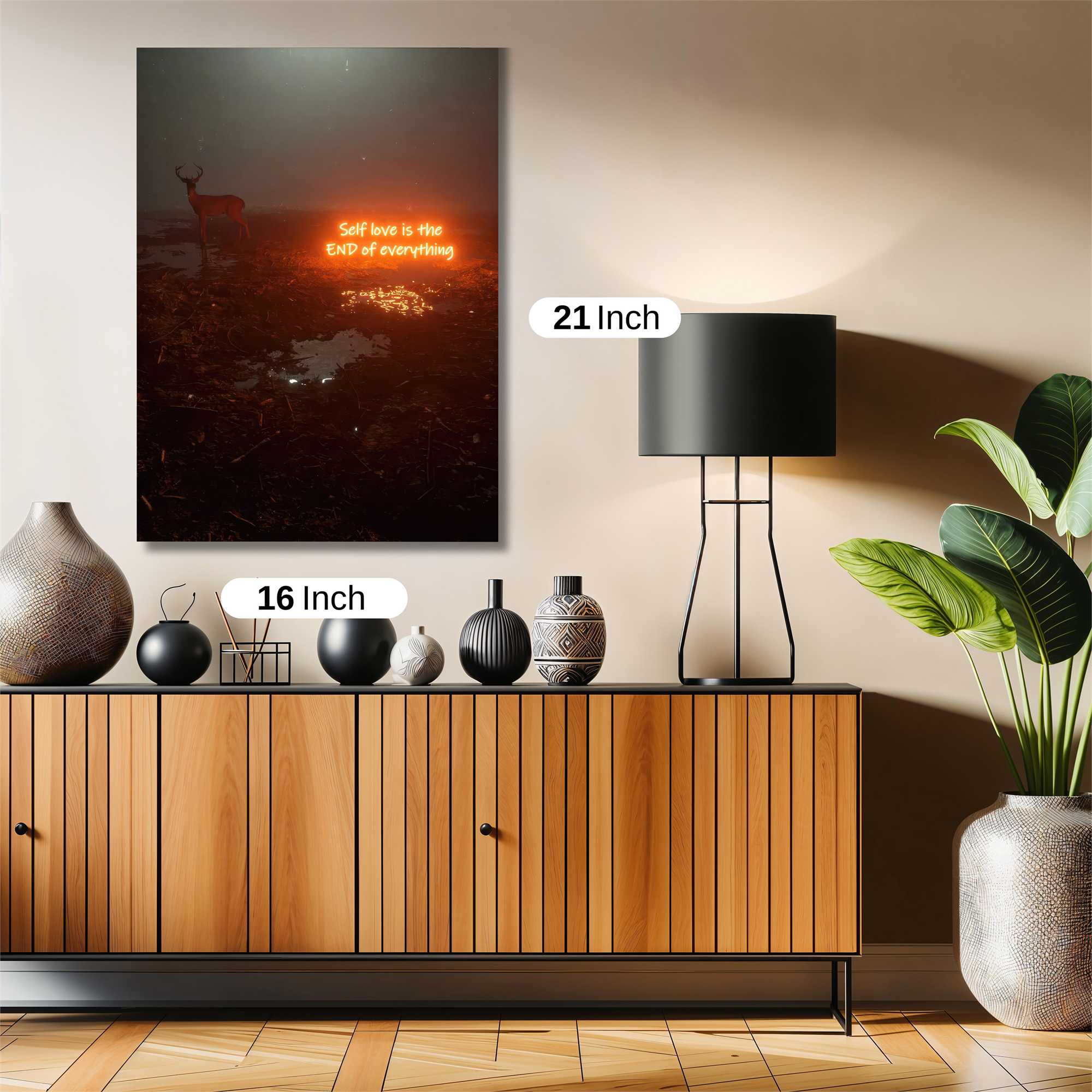 Deer Despair Safe Wall Magnetic / M