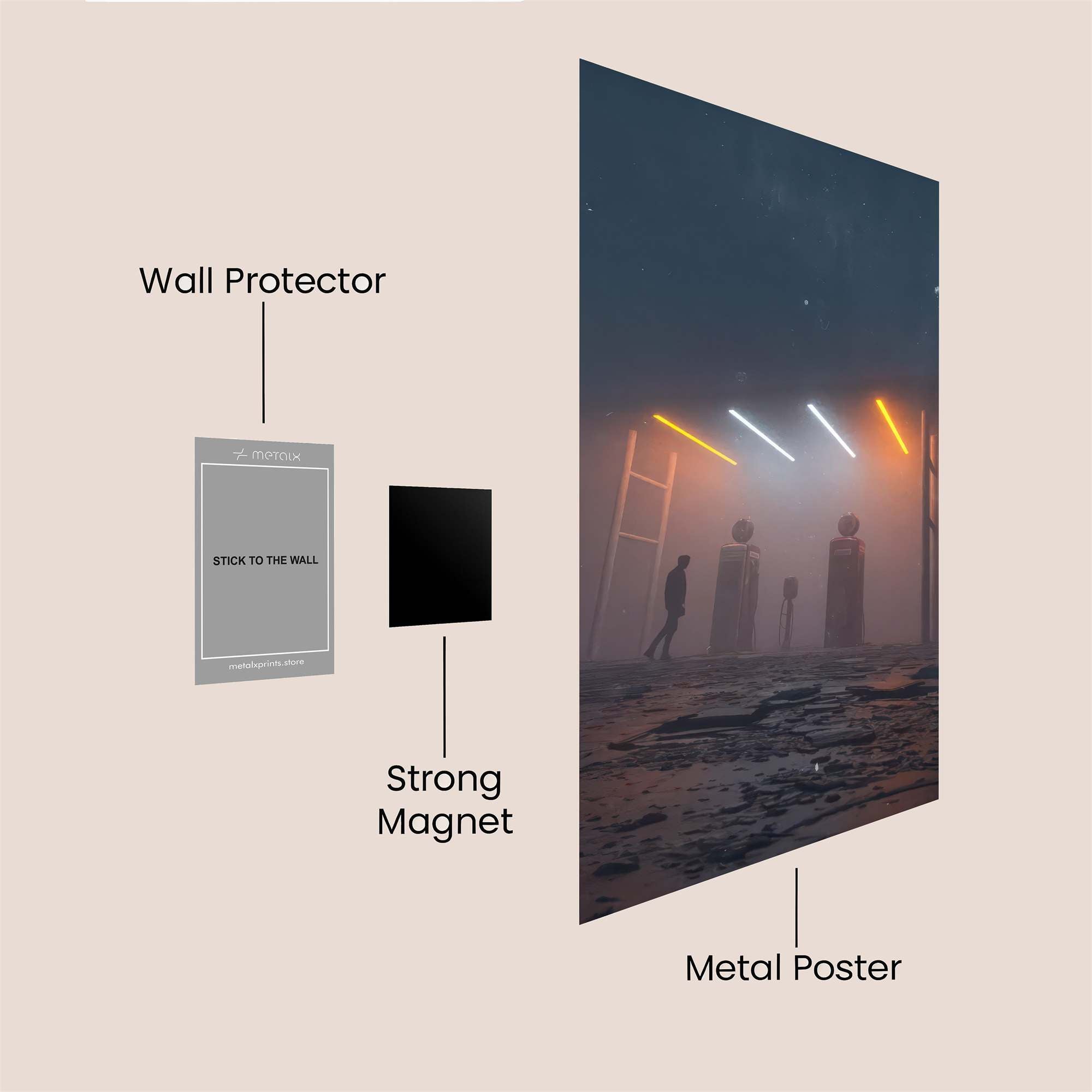 Portal Enigmatic Safe Wall Magnetic / M