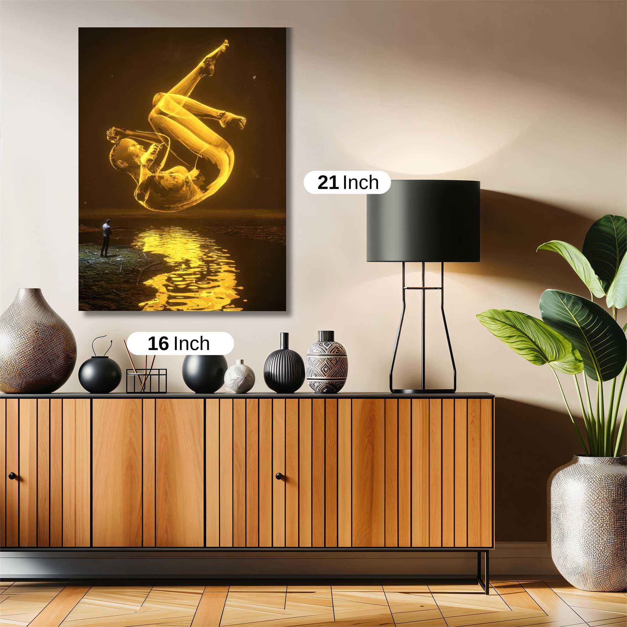 Golden Levitation Safe Wall Magnetic / M