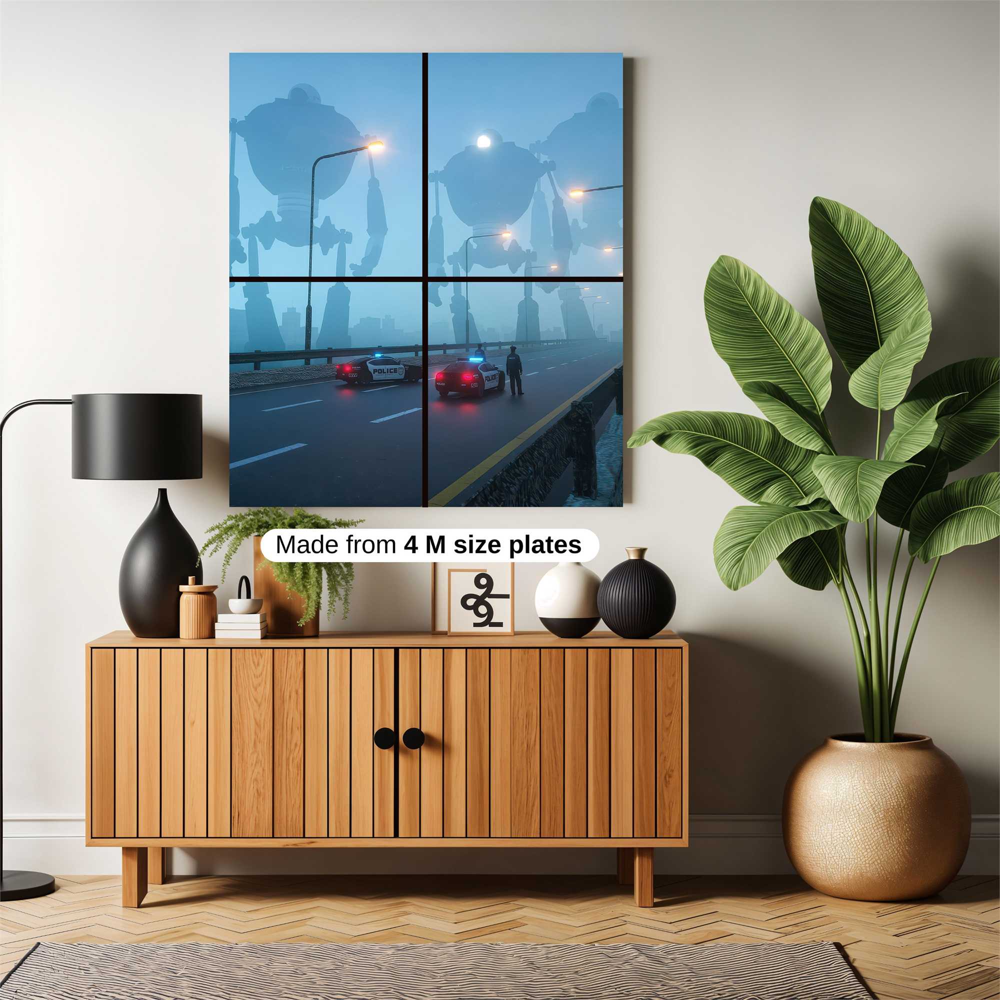 Robots Dawn Safe Wall Magnetic / M