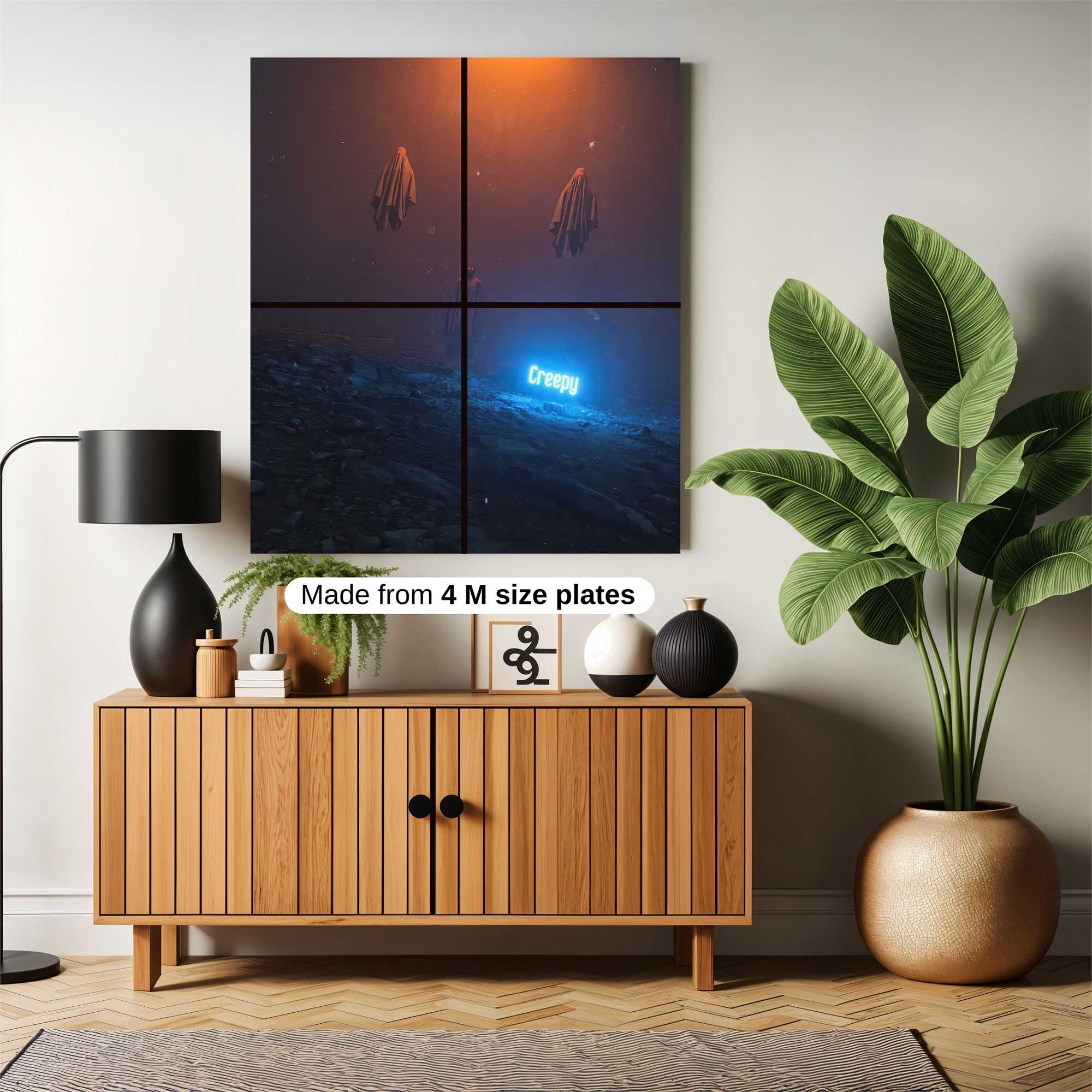 Ghostly Eerie Safe Wall Magnetic / M