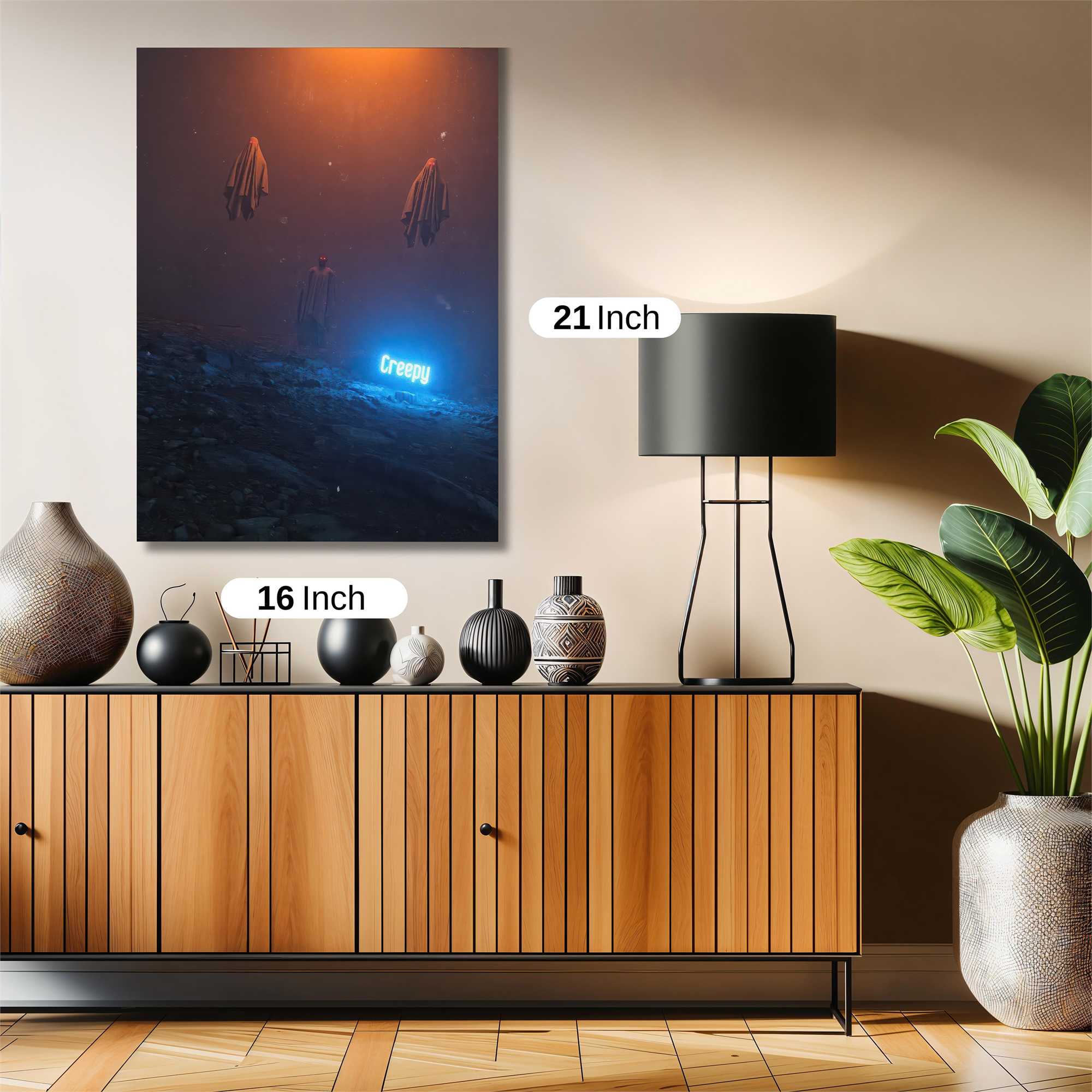 Ghostly Eerie Safe Wall Magnetic / M