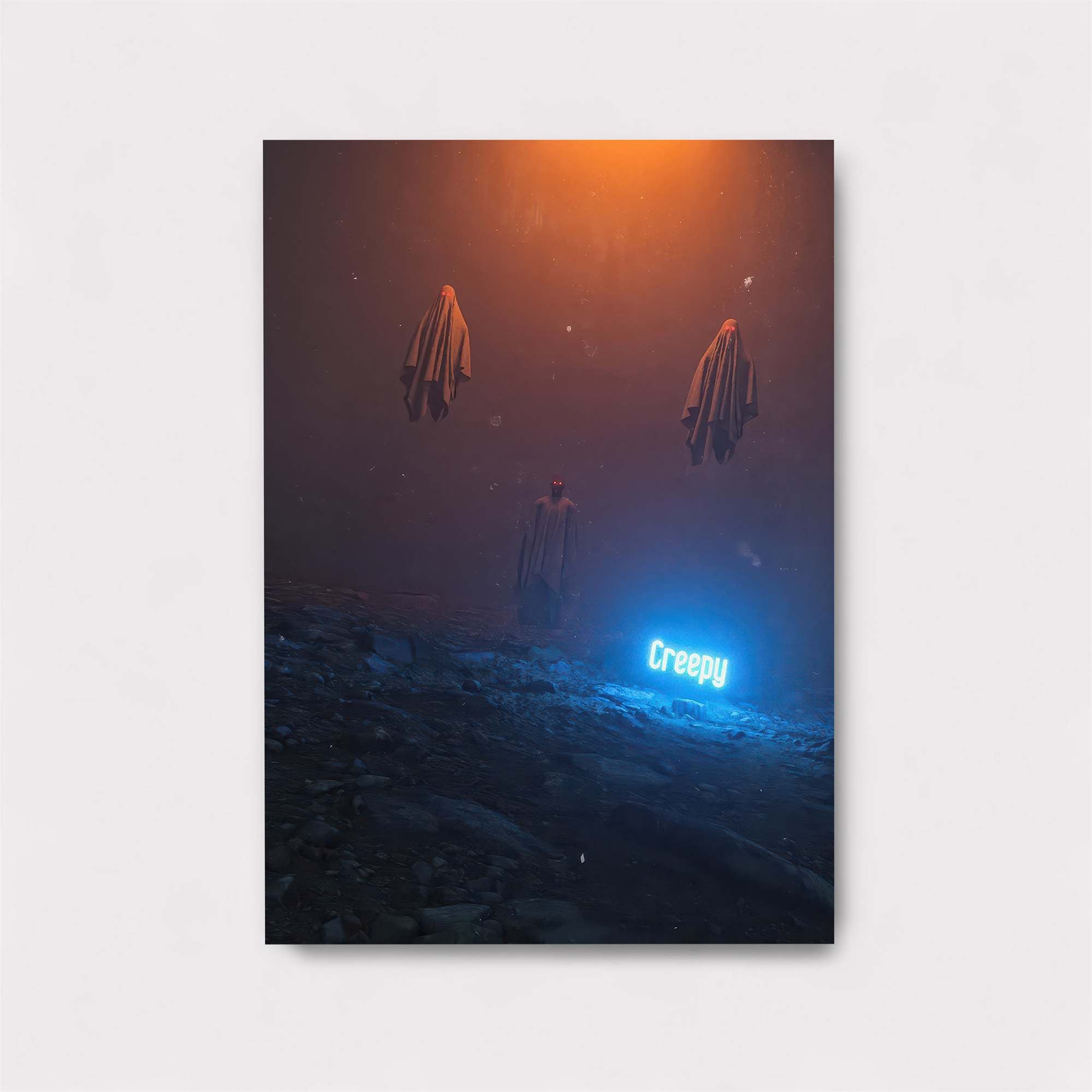 Ghostly Eerie Safe Wall Magnetic / M